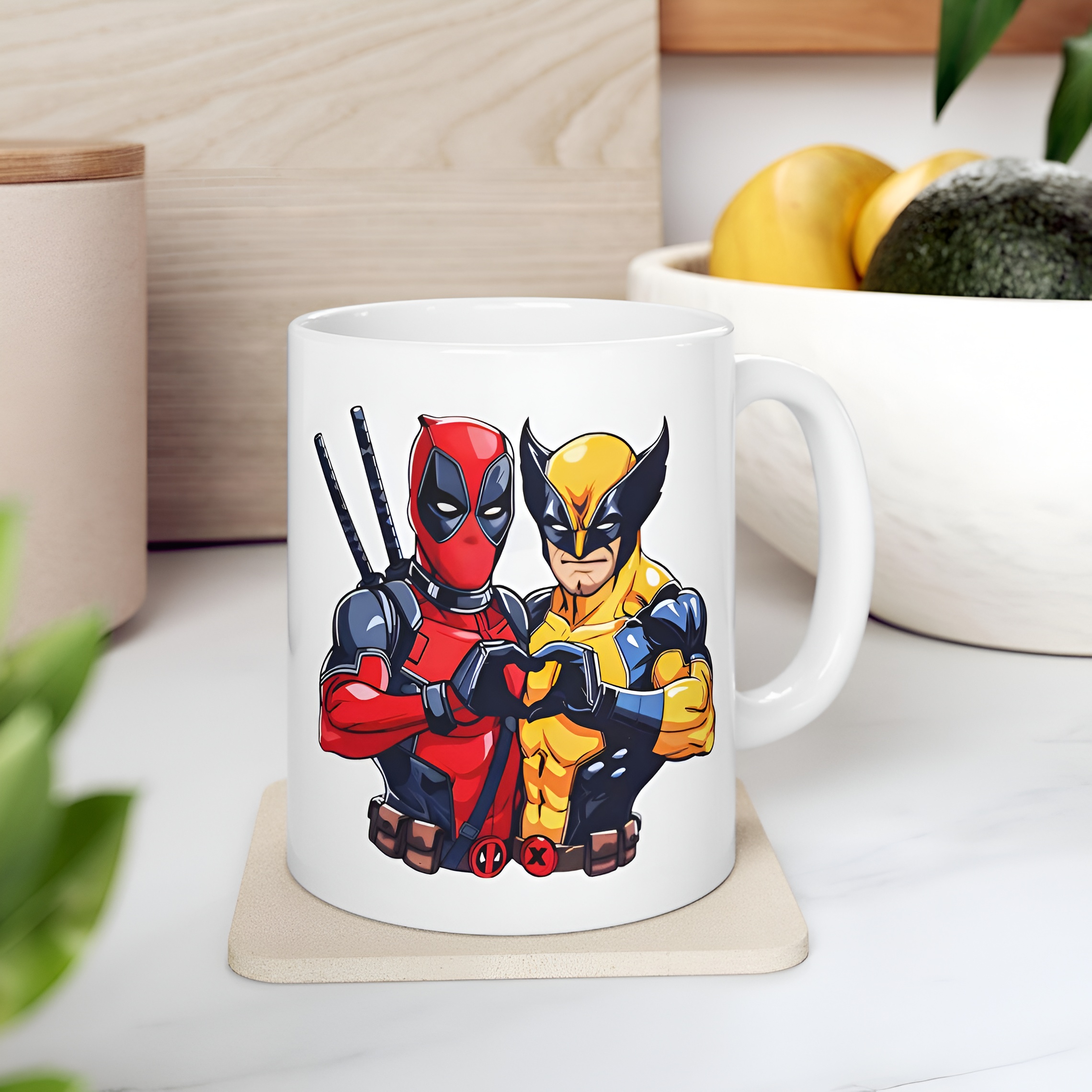 I LIKE ME Deadpool Wolverine Funny 15 Oz Mug