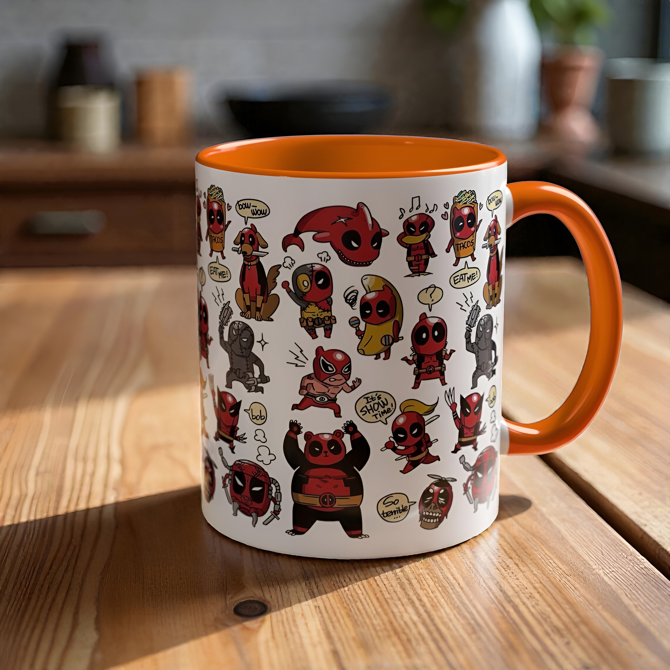 11 Oz Inspired by Deadpool Ceramic Mug