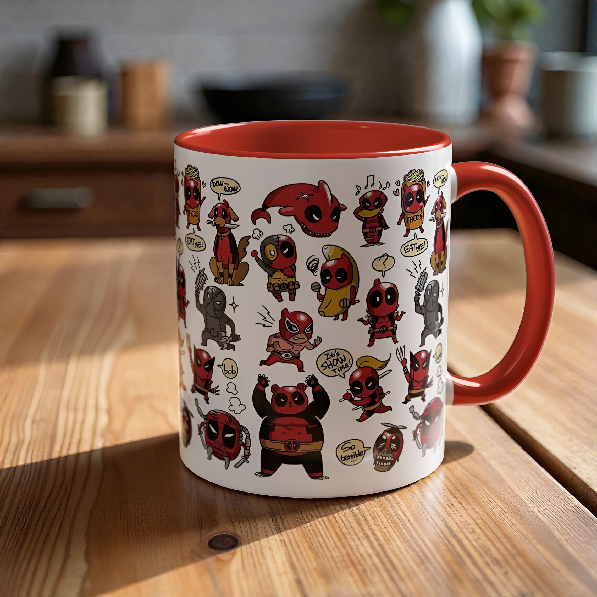 11 Oz Inspired by Deadpool Ceramic Mug
