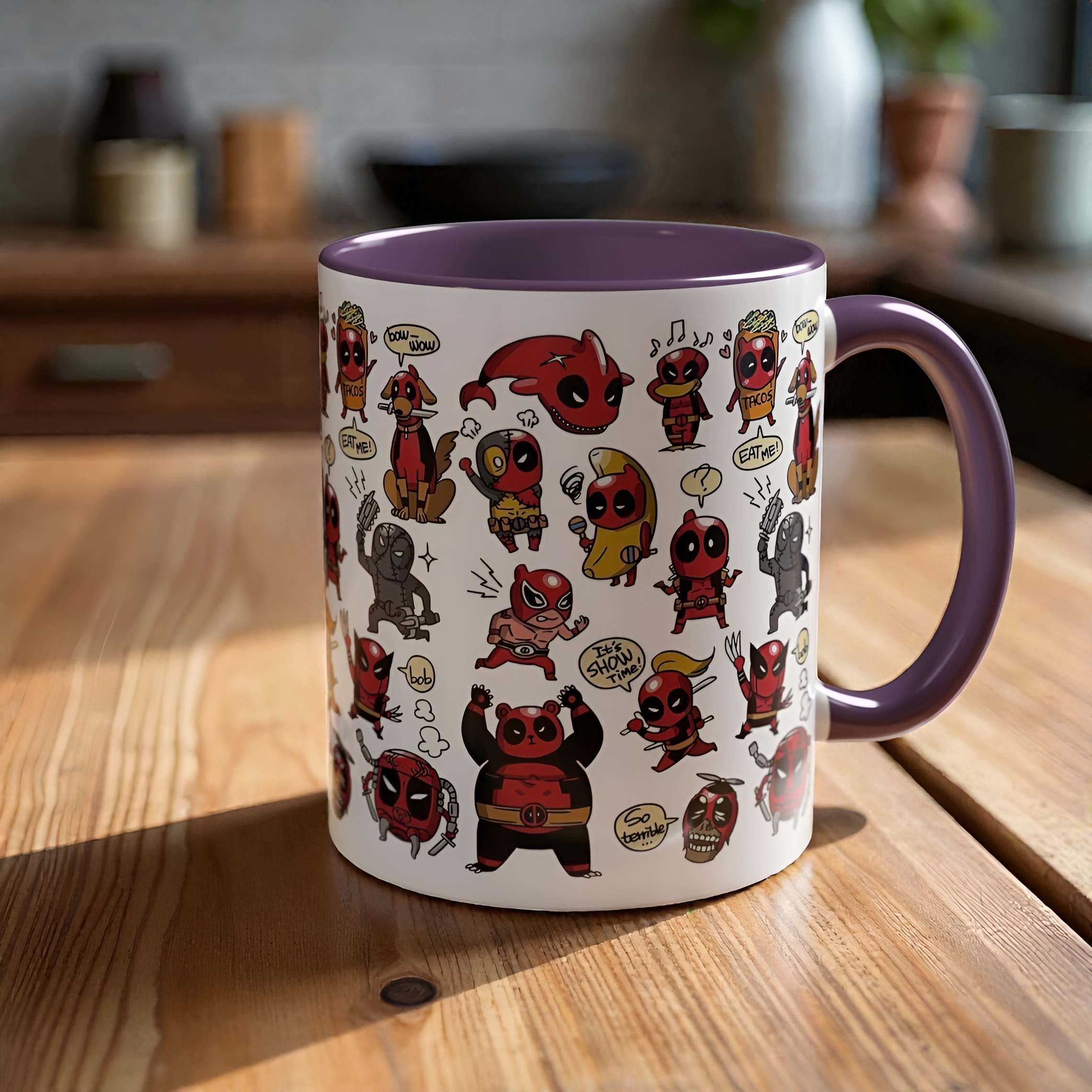 11 Oz Inspired by Deadpool Ceramic Mug
