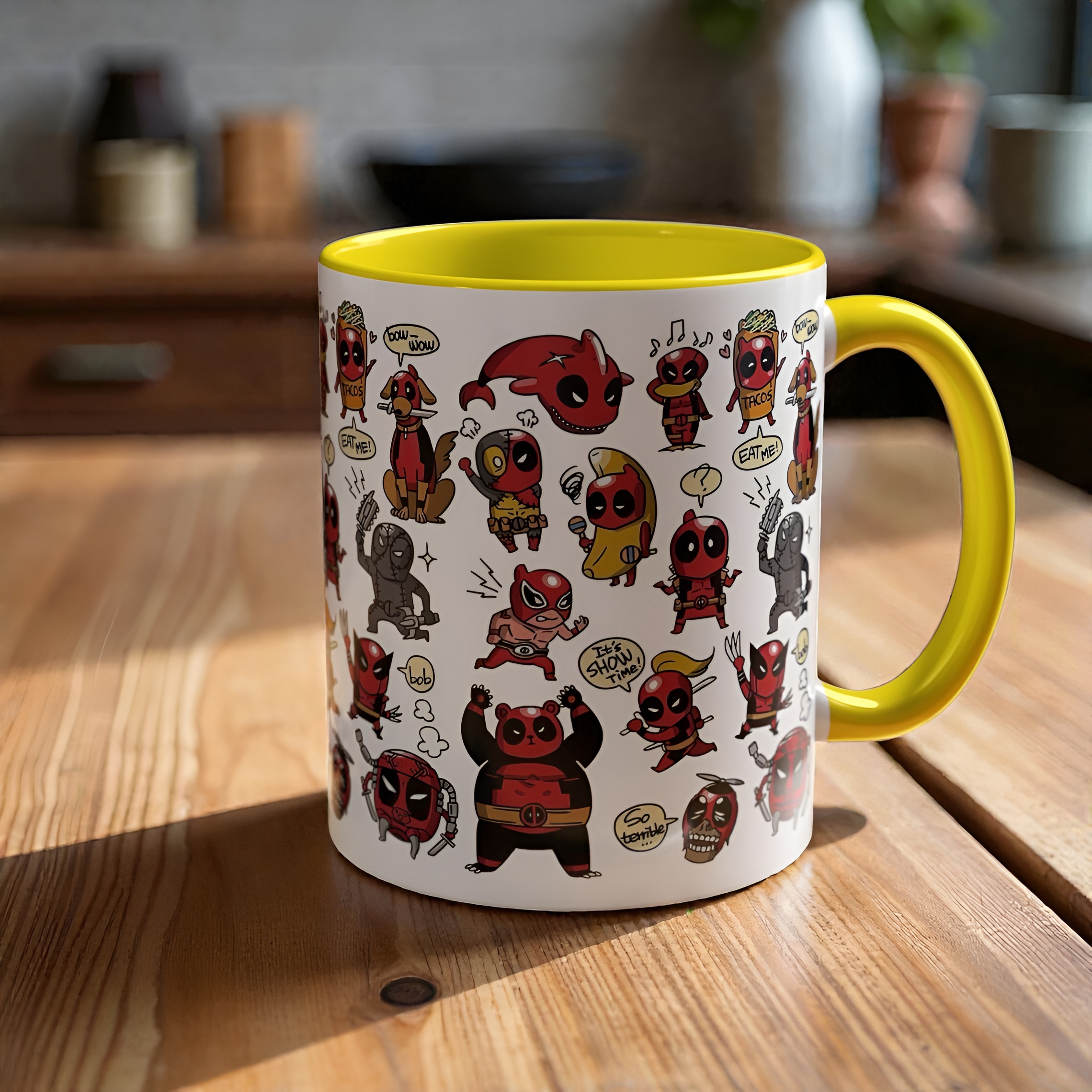 11 Oz Inspired by Deadpool Ceramic Mug