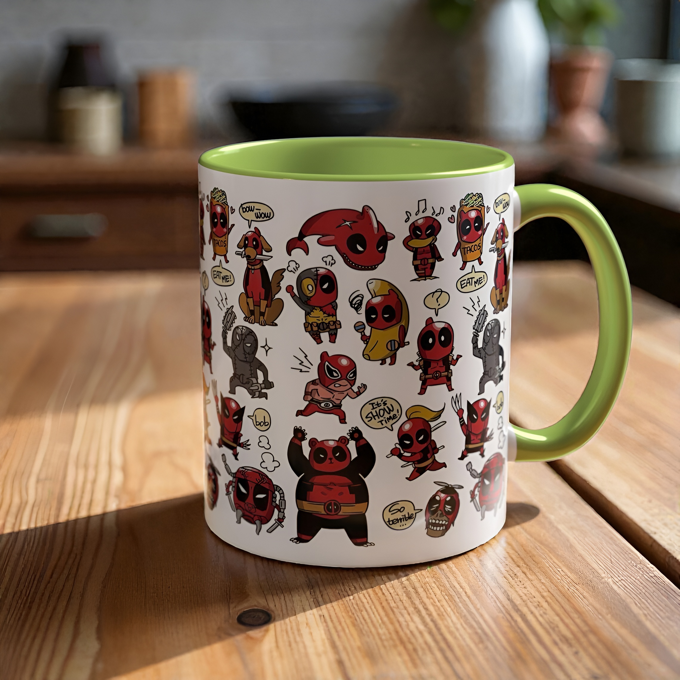 11 Oz Inspired by Deadpool Ceramic Mug