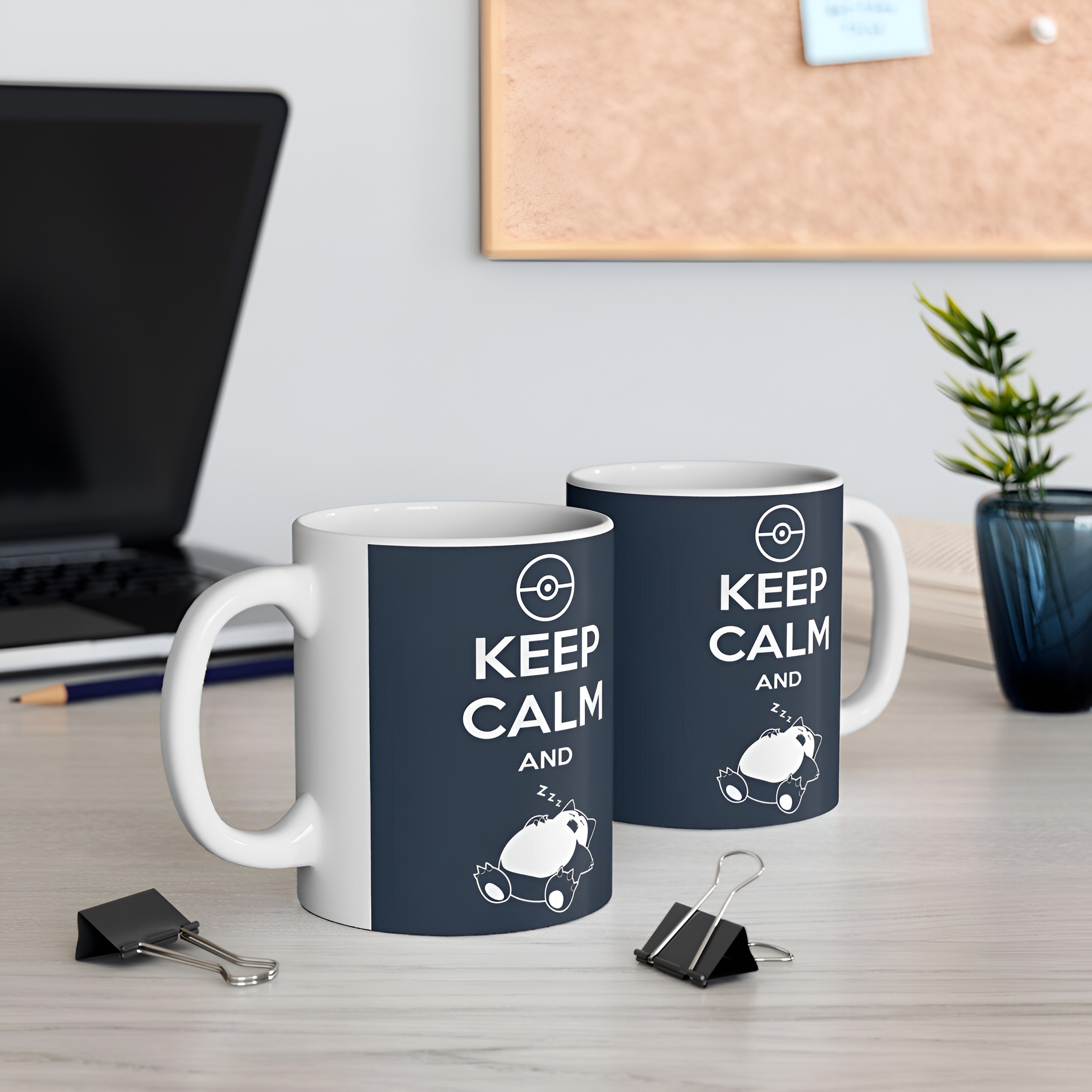11 Oz Pokemon Snorlax Ceramic