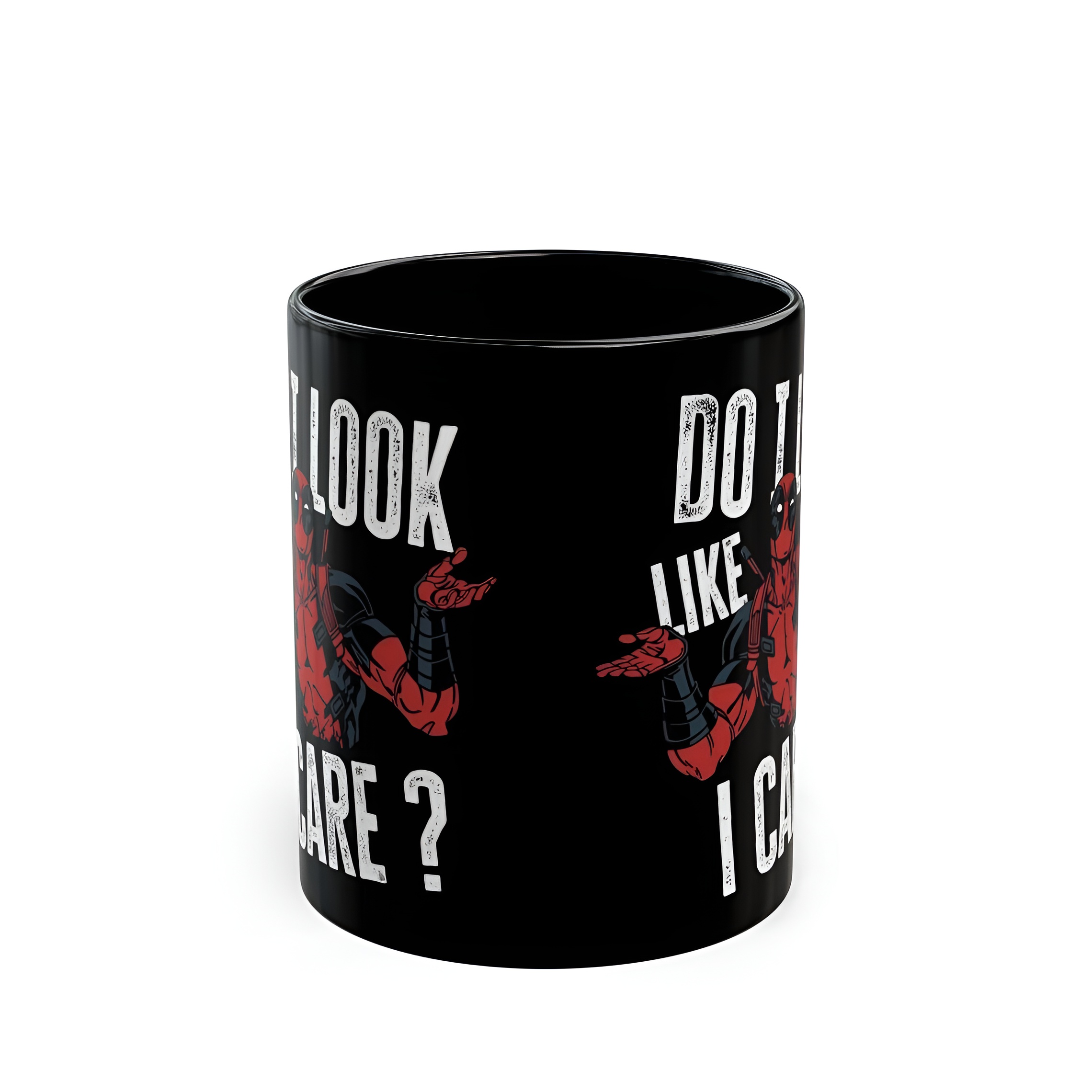11 Oz Deadpool Black Mug