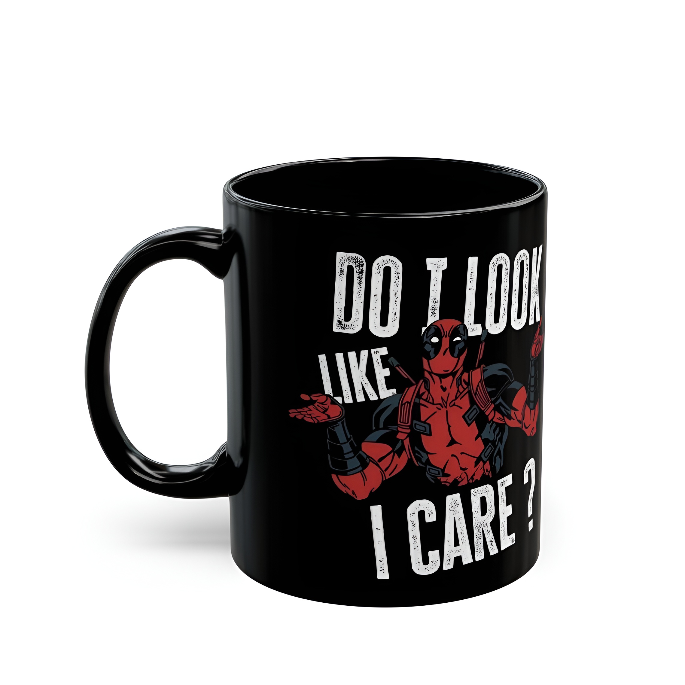 11 Oz Deadpool Black Mug