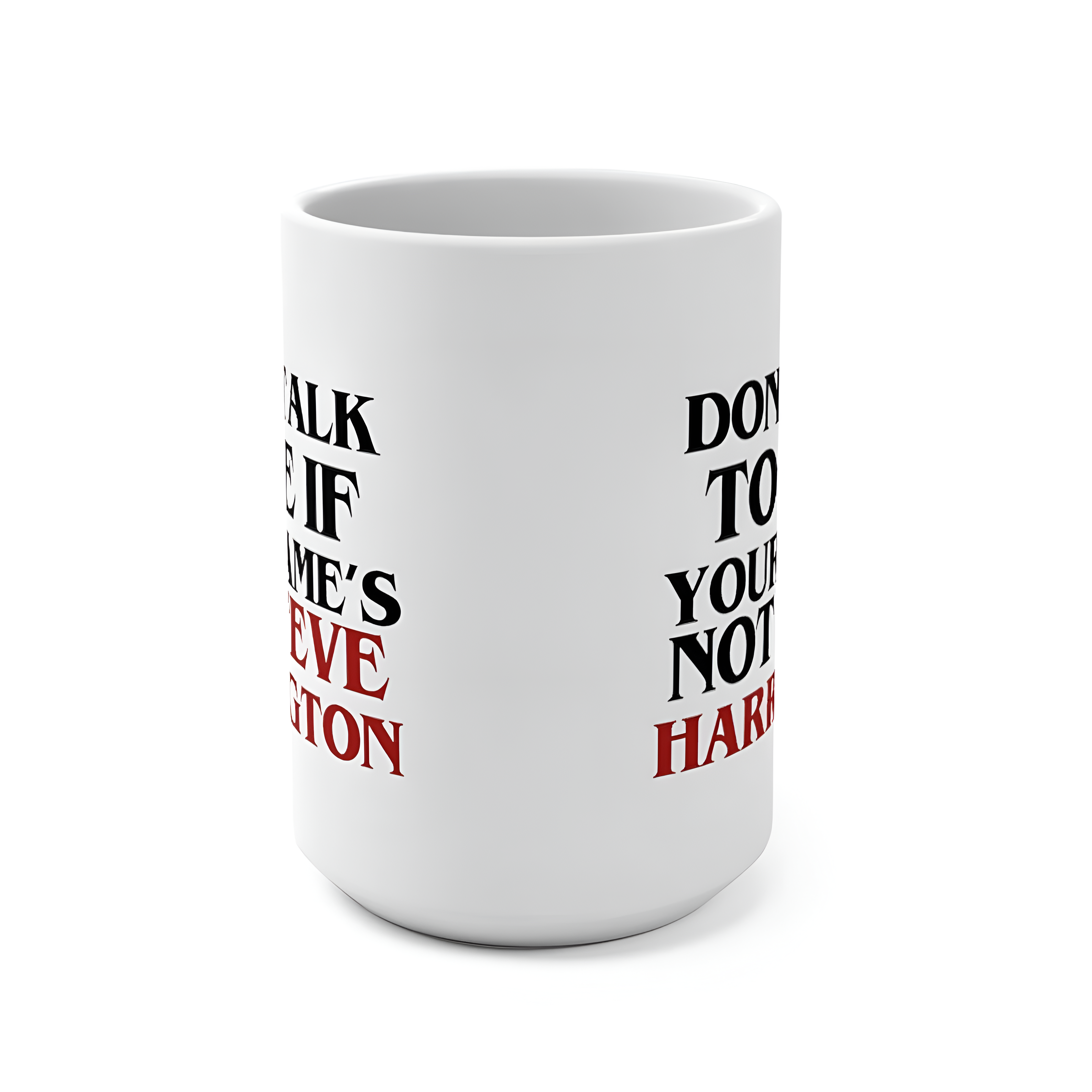 Steve Harrington Mug 15oz Stranger Things Joe Keery Hellfire The Upside Down DnD Mug