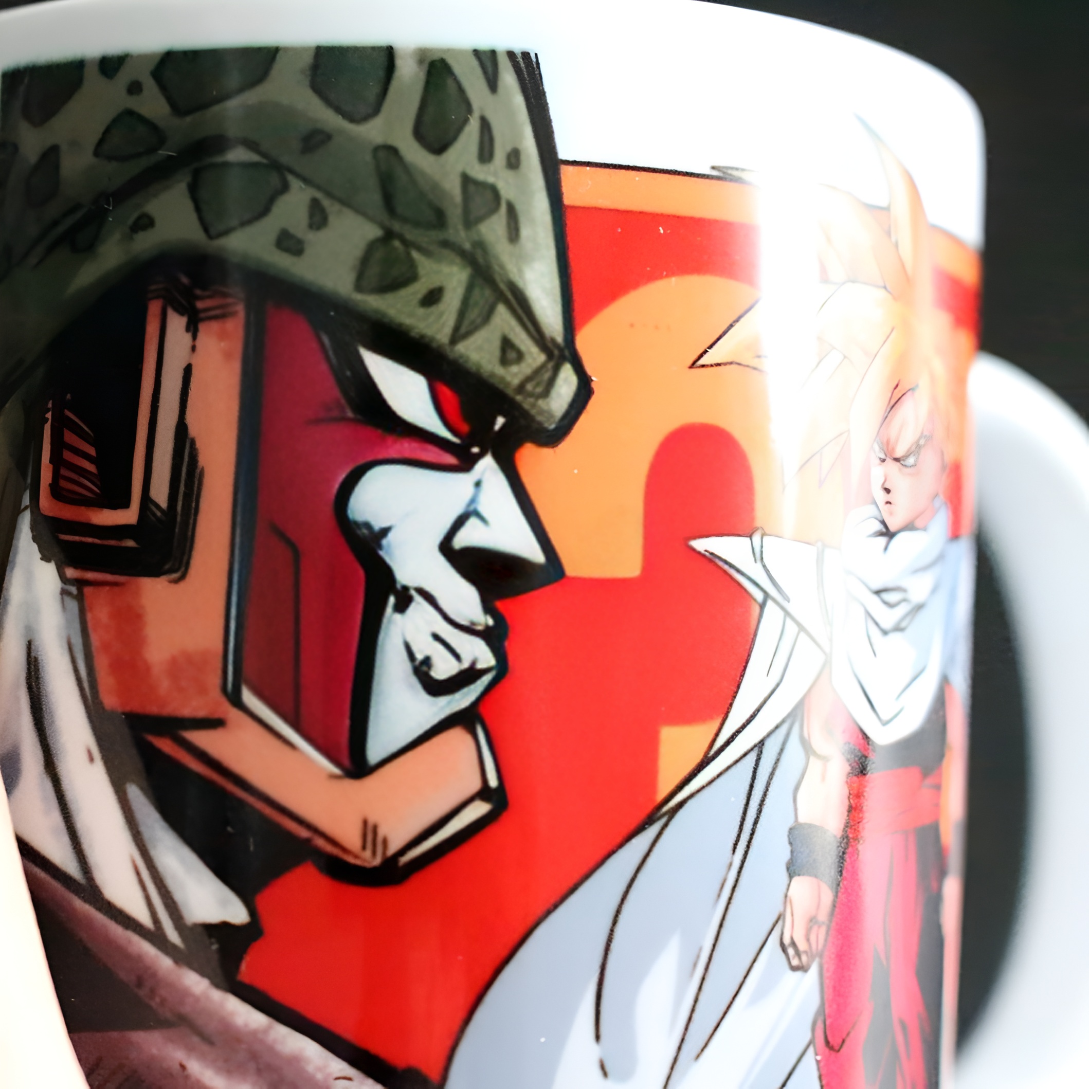DBZ Fanart Illustration Coffee Cup