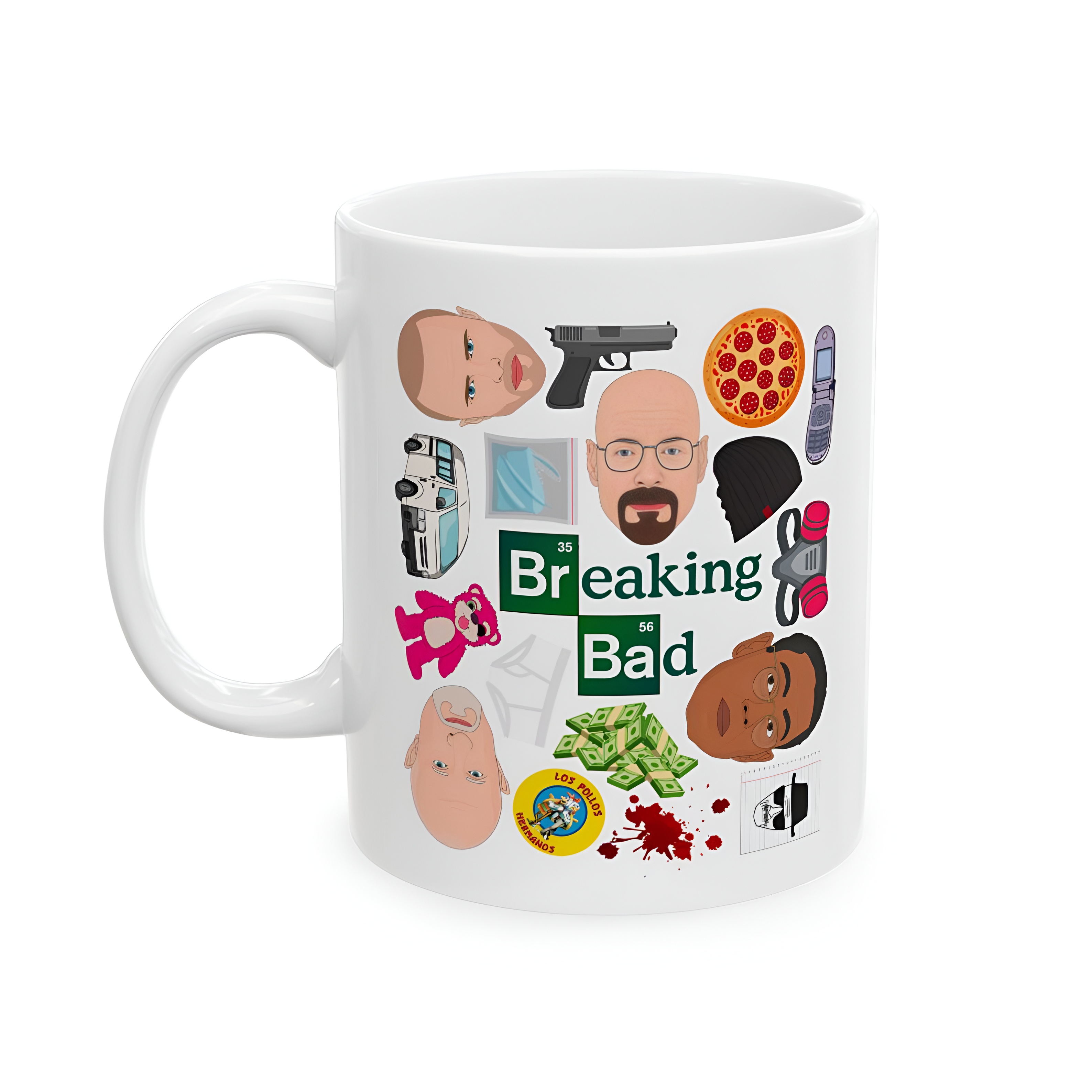 Breaking Bad Character Graphic Mug 