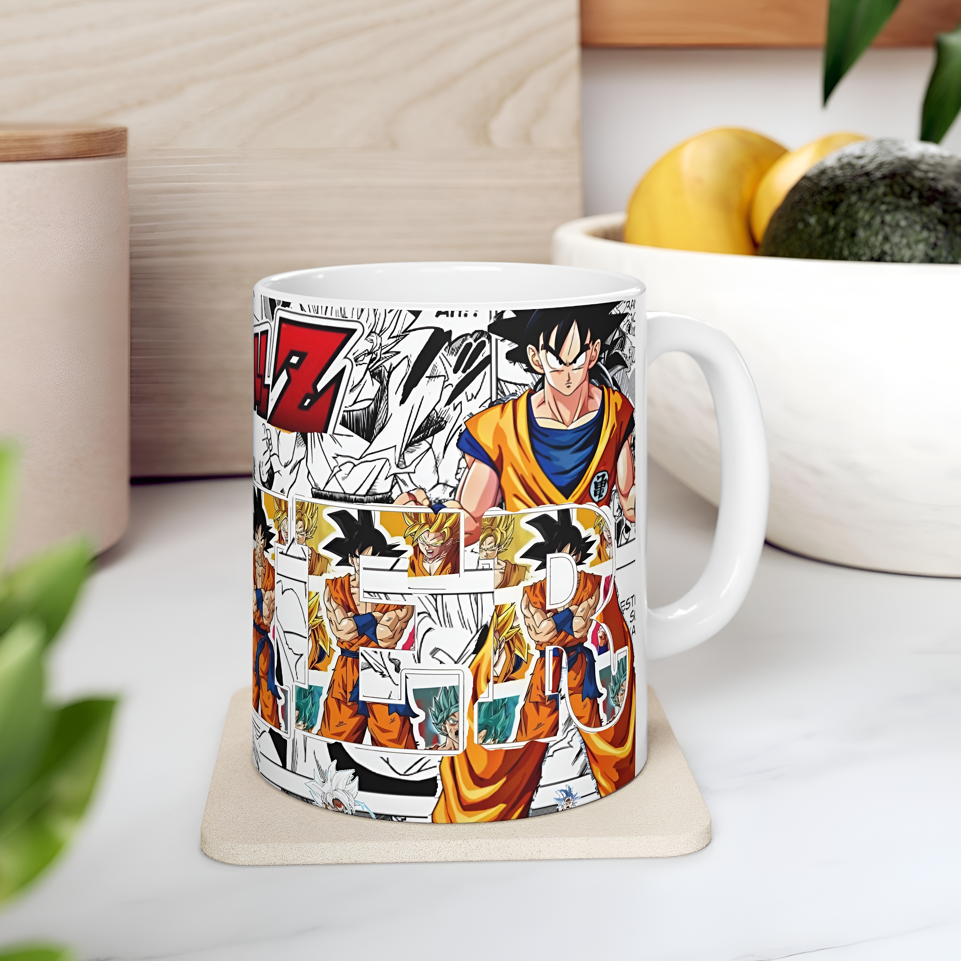 Anime Goku Saiyan Dragon Ball Z Coffee Mug
