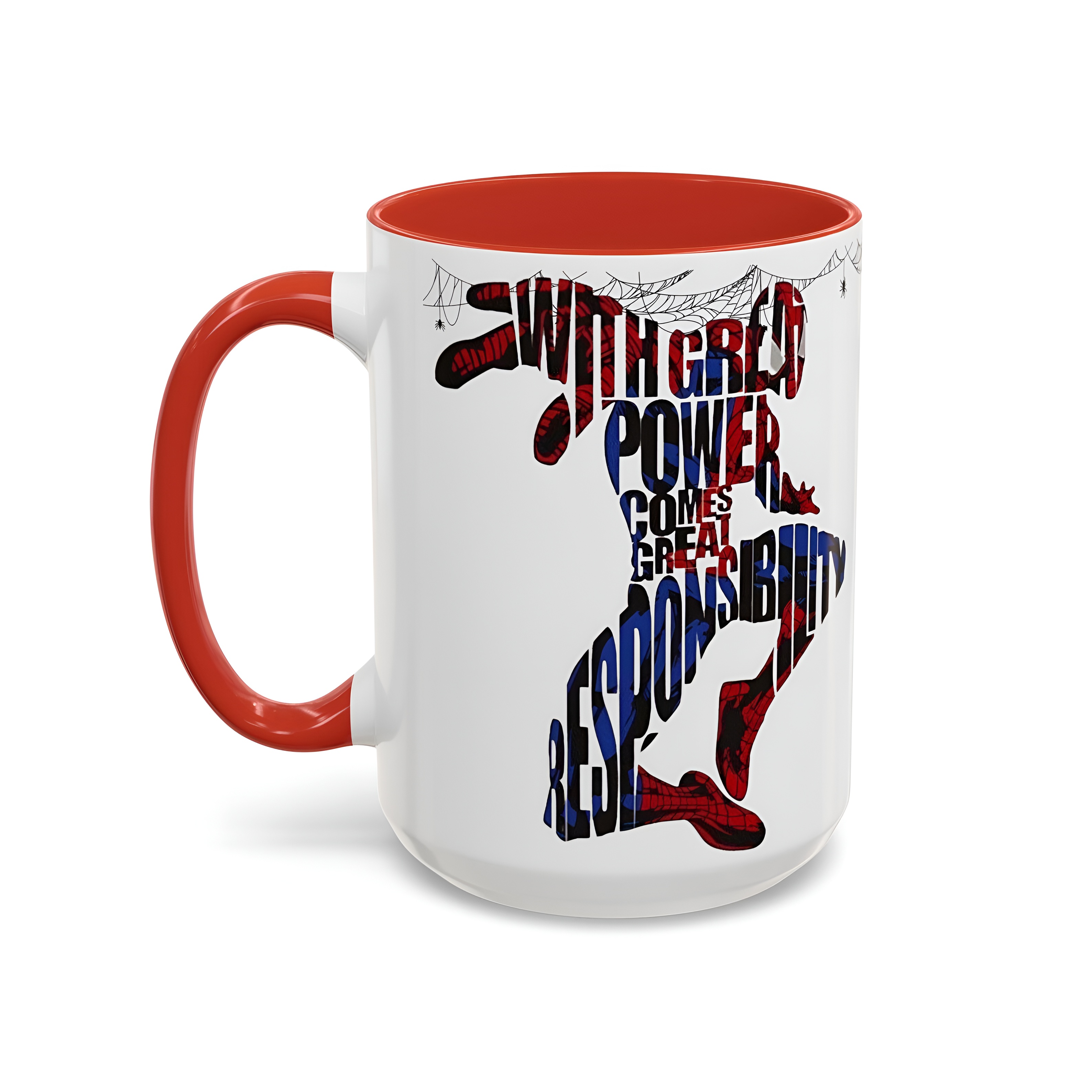 Spider Man Power Quote Ceramic Mug