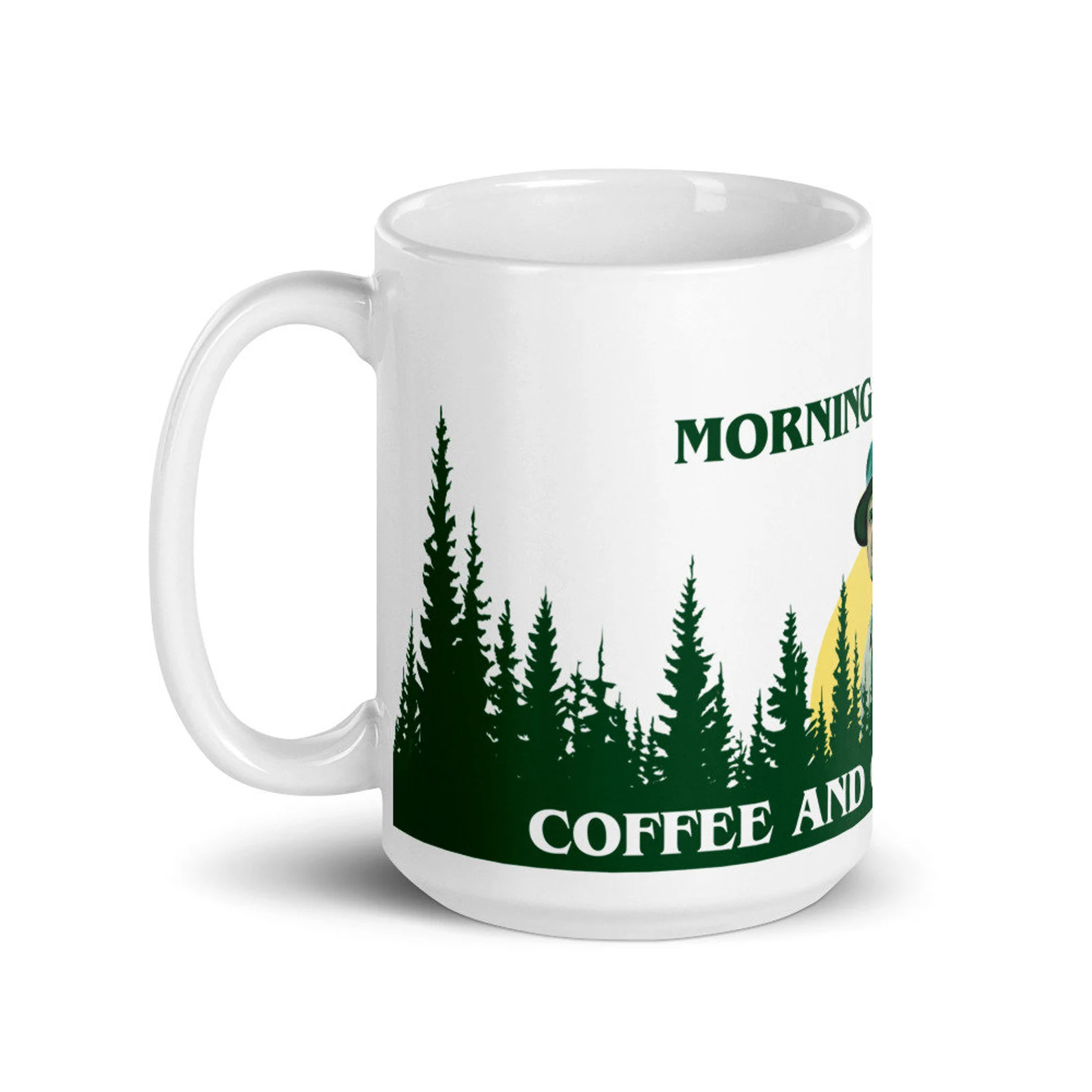 Stranger Things Mug Jim Hopper, Stranger Things Hopper Vintage Mug Upside Down