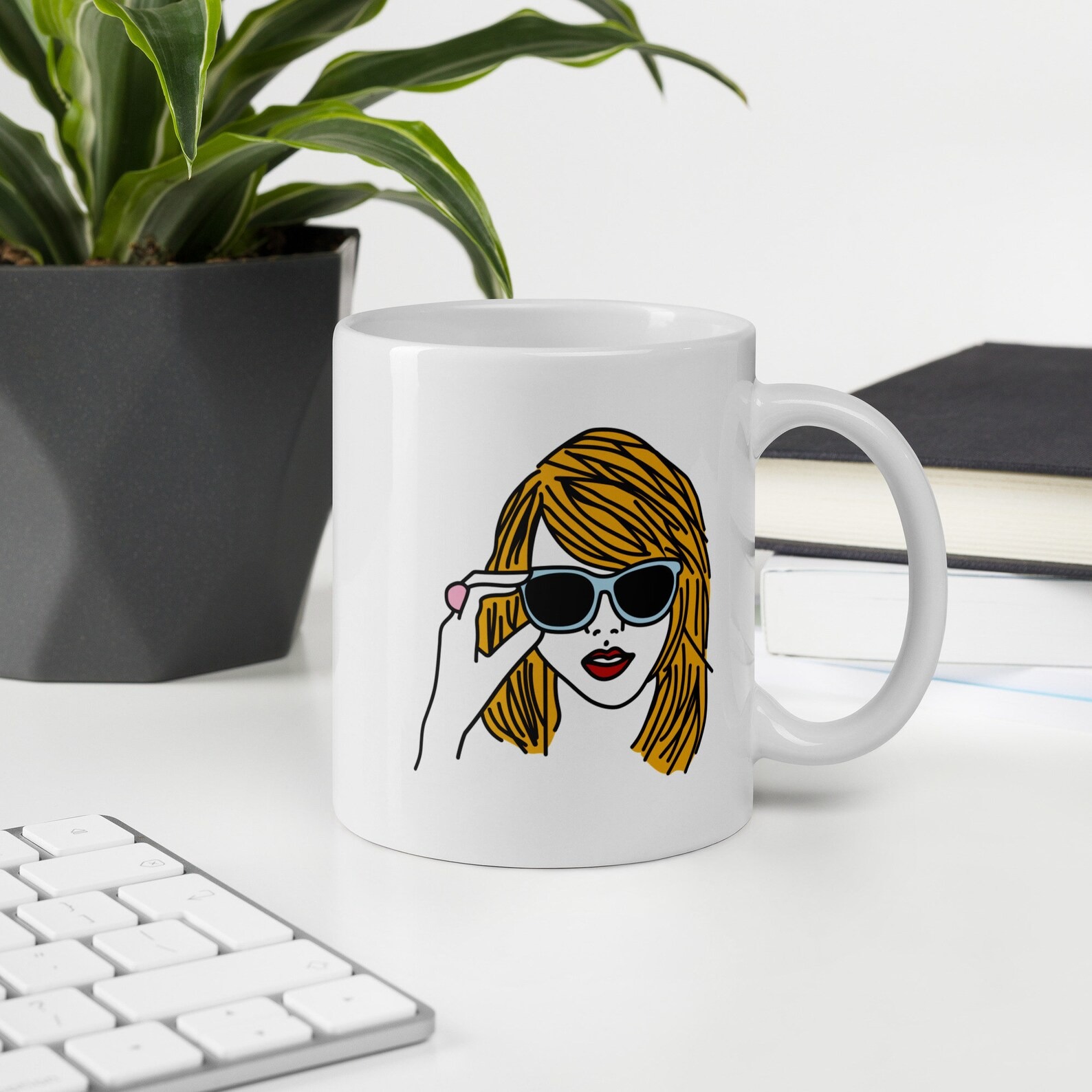 Taylor Swift 1989 Era Inspired Coffee Mug