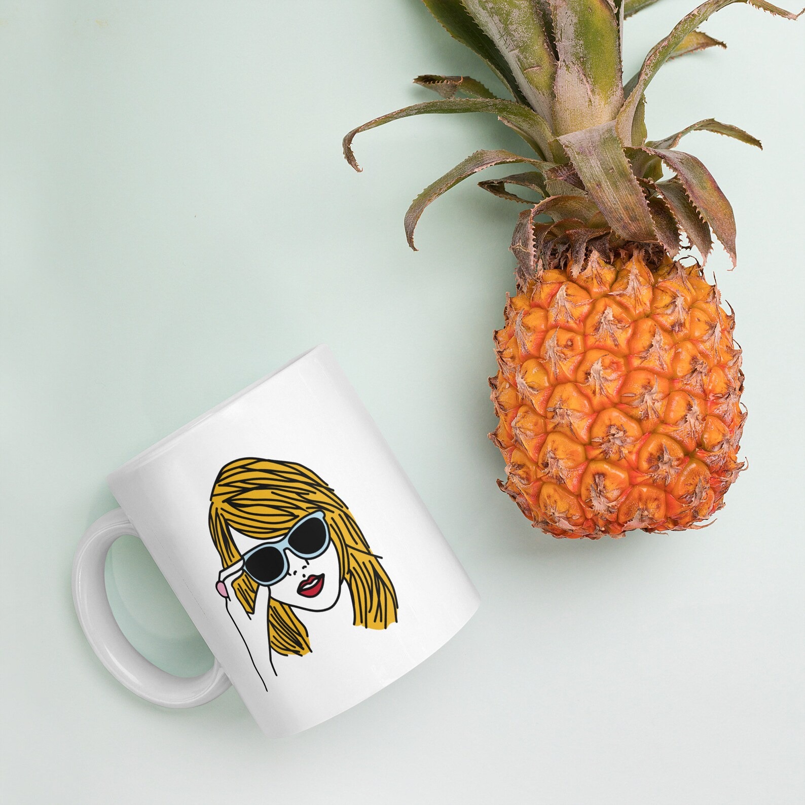 Taylor Swift 1989 Era Inspired Coffee Mug