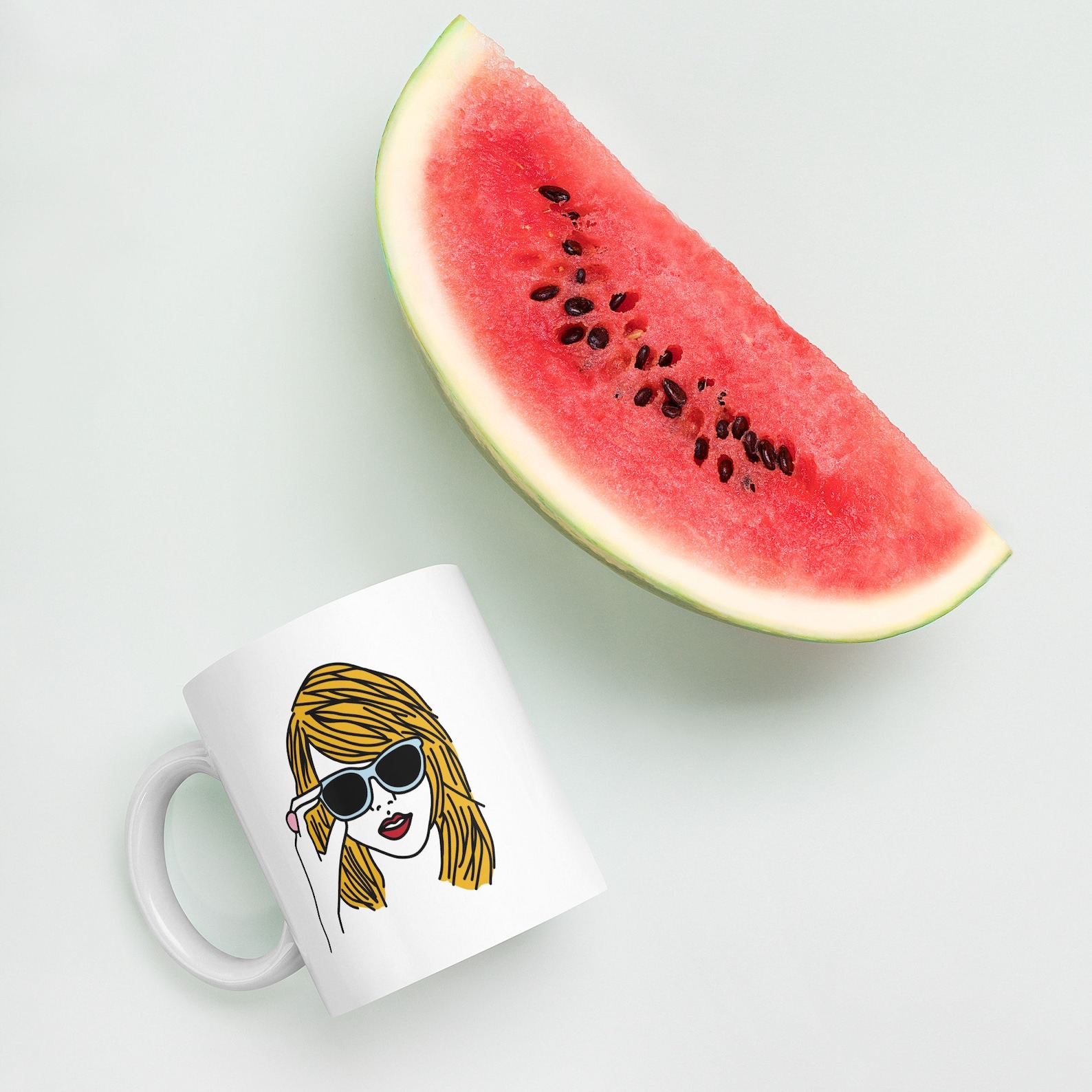 Taylor Swift 1989 Era Inspired Coffee Mug