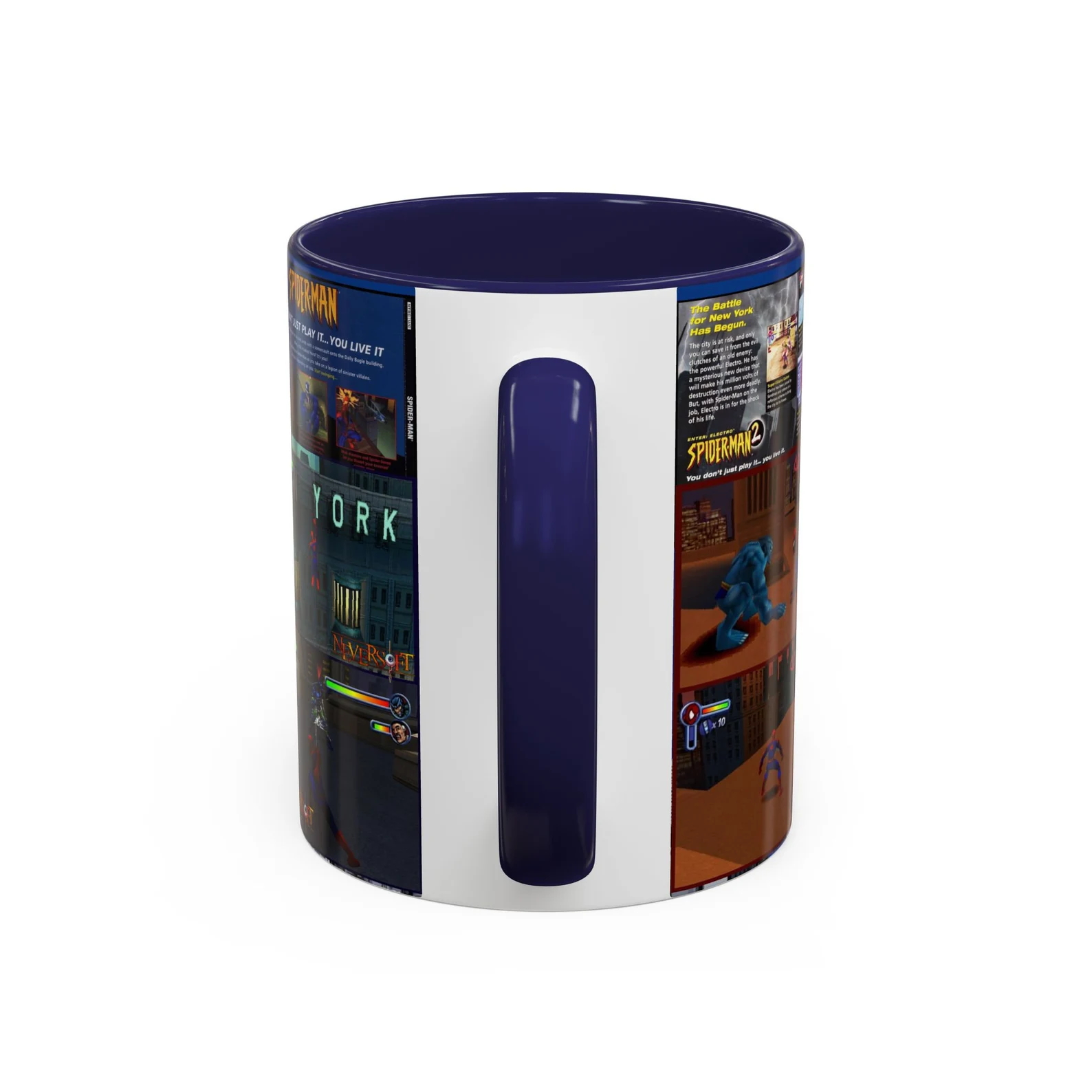 Spider Man Retro Gaming Ceramic Mug