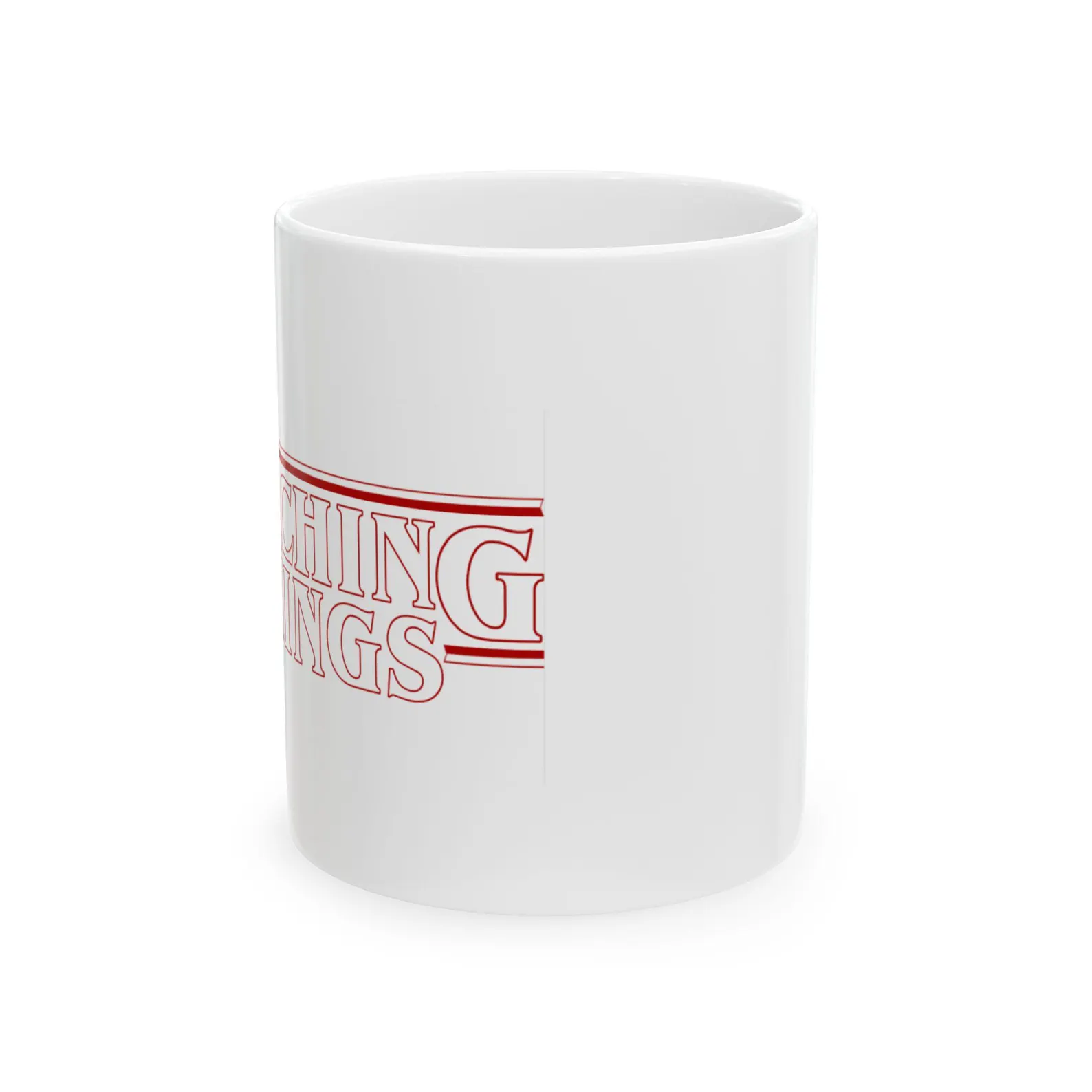 Stranger Things Inspired Teaching Logo Mug | Ceramic Mug