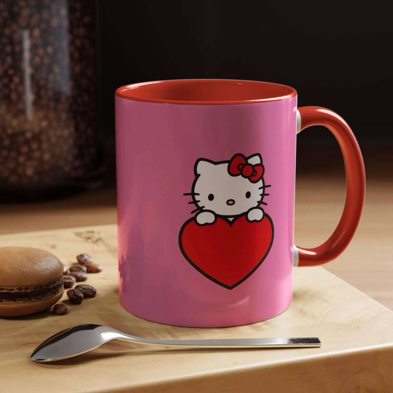Hello Kitty Heart Mug