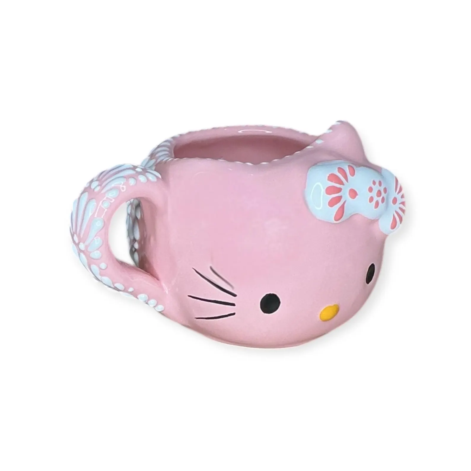Talavera HK Mug | Pink & White | Lead free