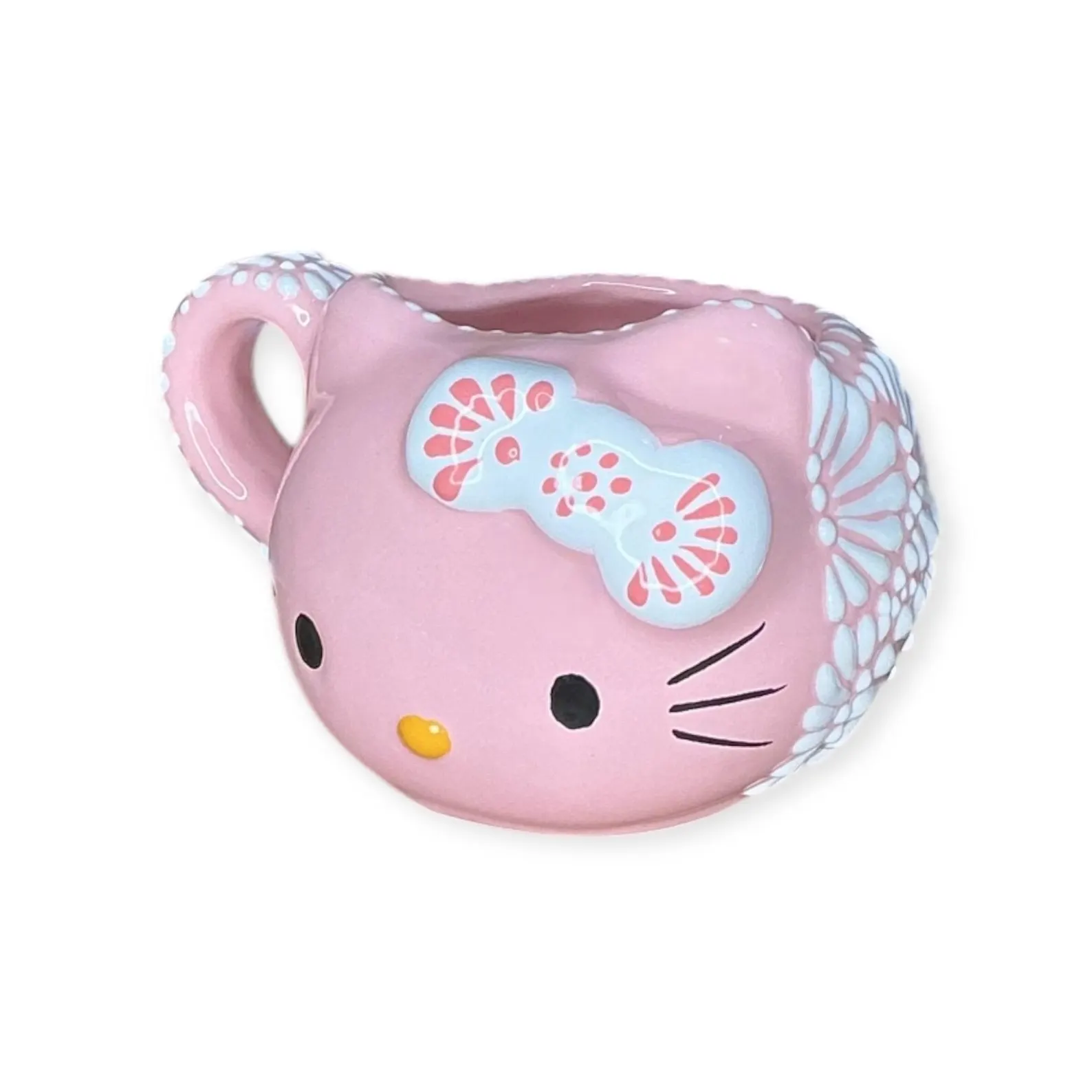Talavera HK Mug | Pink & White | Lead free