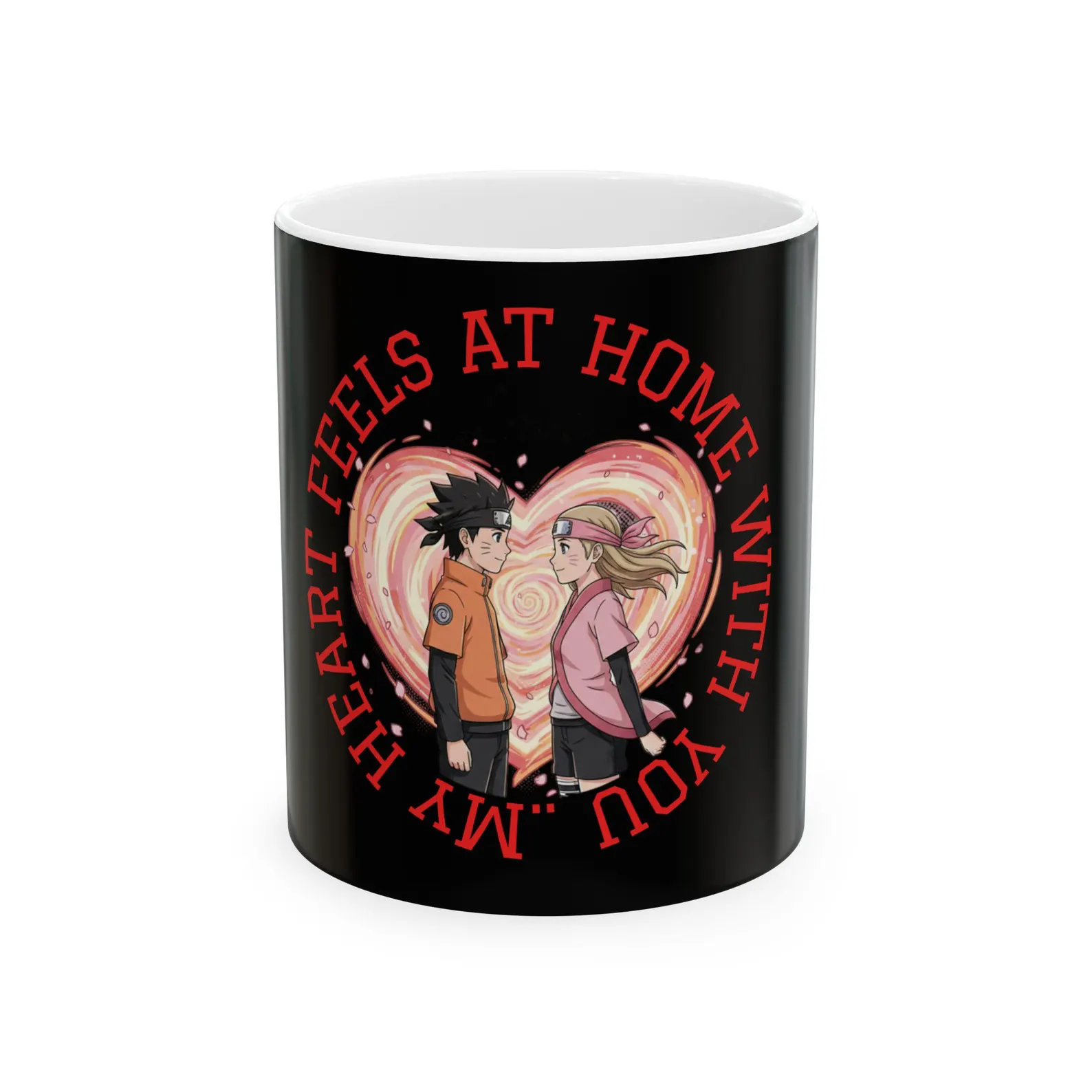 Naruto Love Ceramic Mug, (11oz, 15oz)