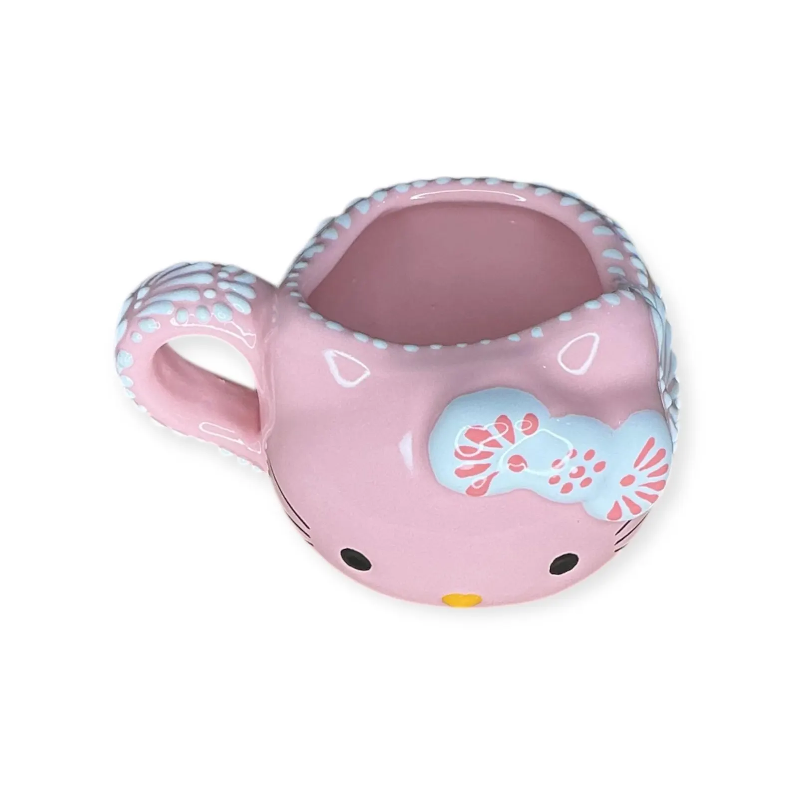 Talavera HK Mug | Pink & White | Lead free
