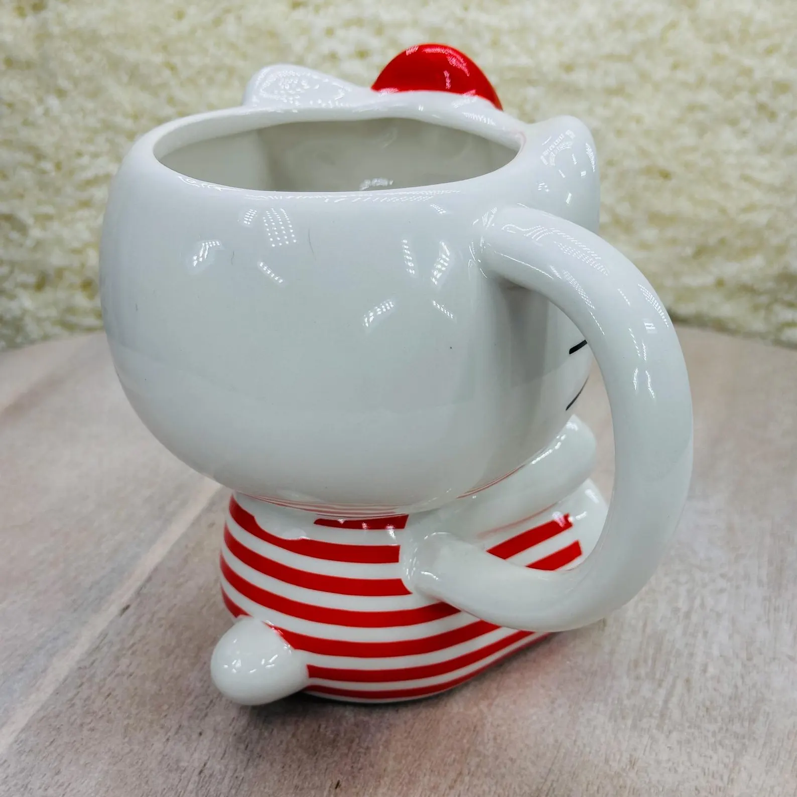 Hello Kitty 3D Full Body Mug 20oz Red LOVE Valentine's Cup NEW