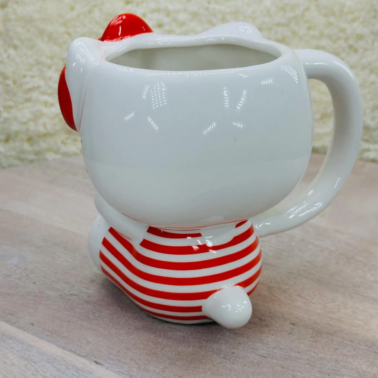 Hello Kitty 3D Full Body Mug 20oz Red LOVE Valentine's Cup NEW