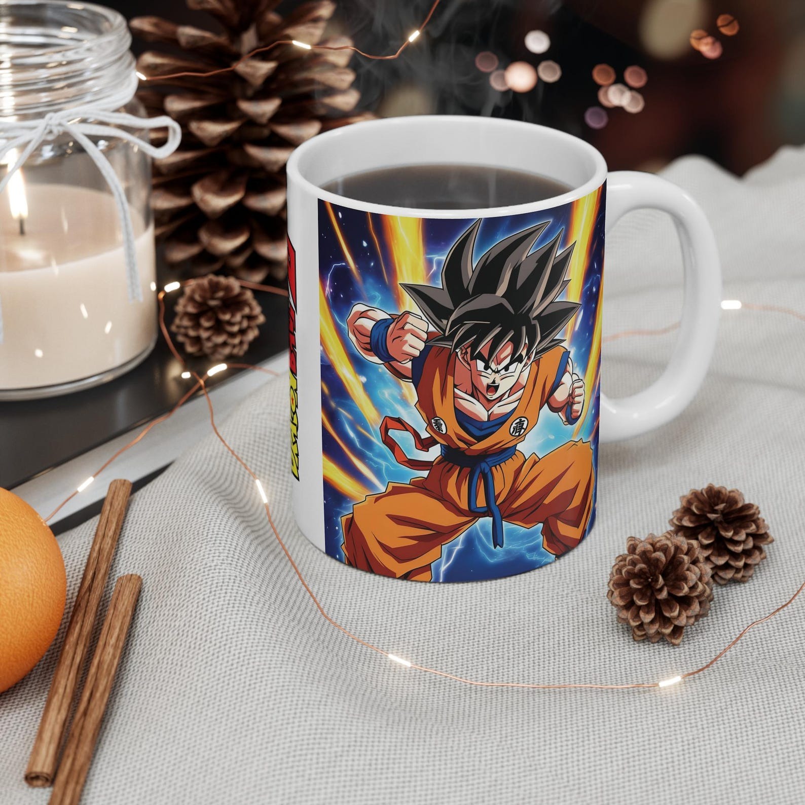 Dragon Ball Z Goku Ceramic Coffee Cup