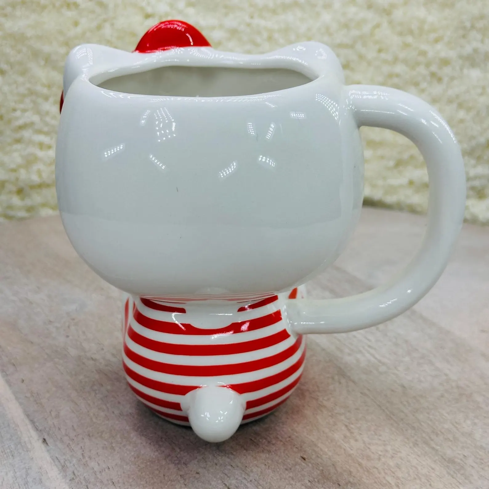 Hello Kitty 3D Full Body Mug 20oz Red LOVE Valentine's Cup NEW