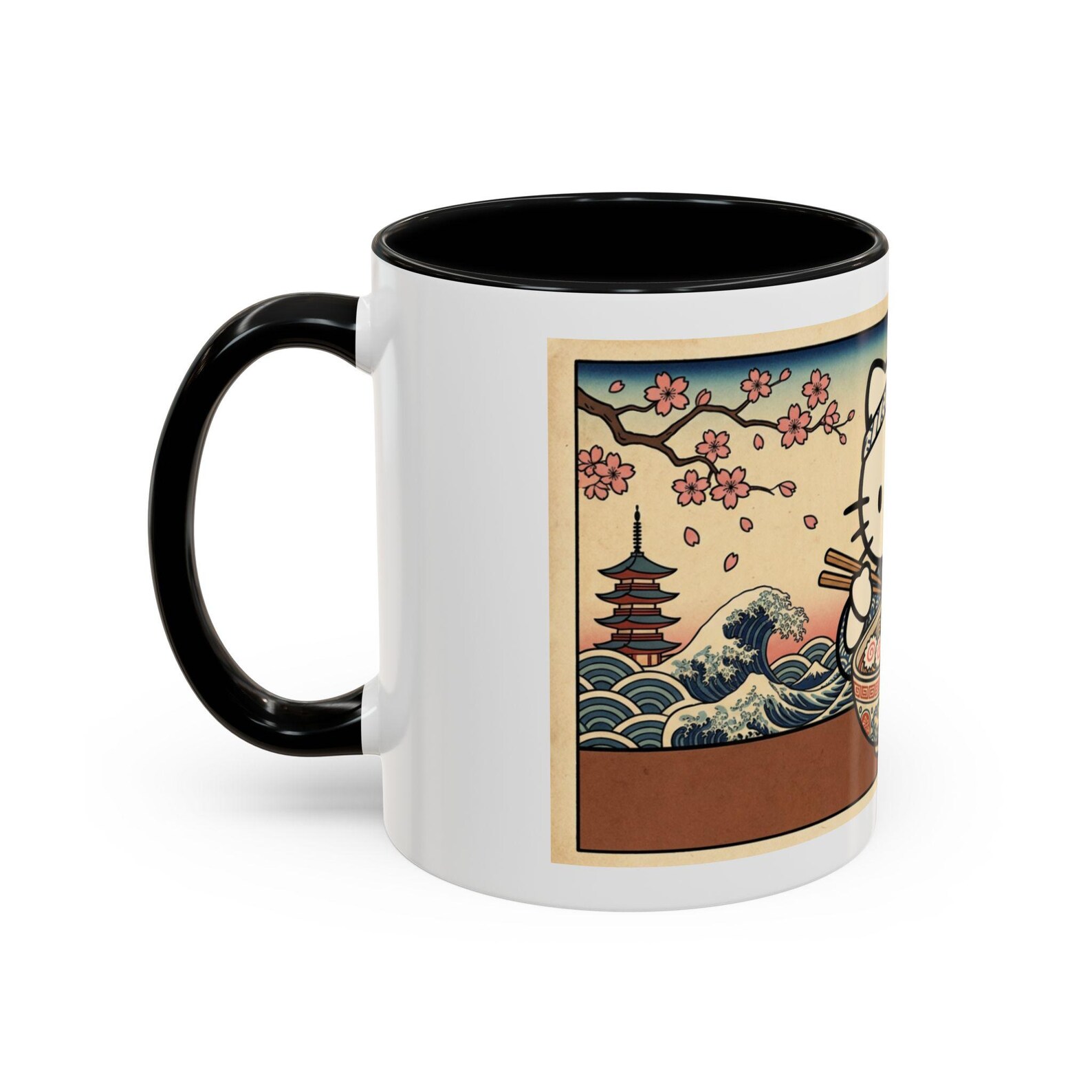 [Copy]Talavera Hello Kitty mug, Coffee cup, Mexican Talavera. 14oz P