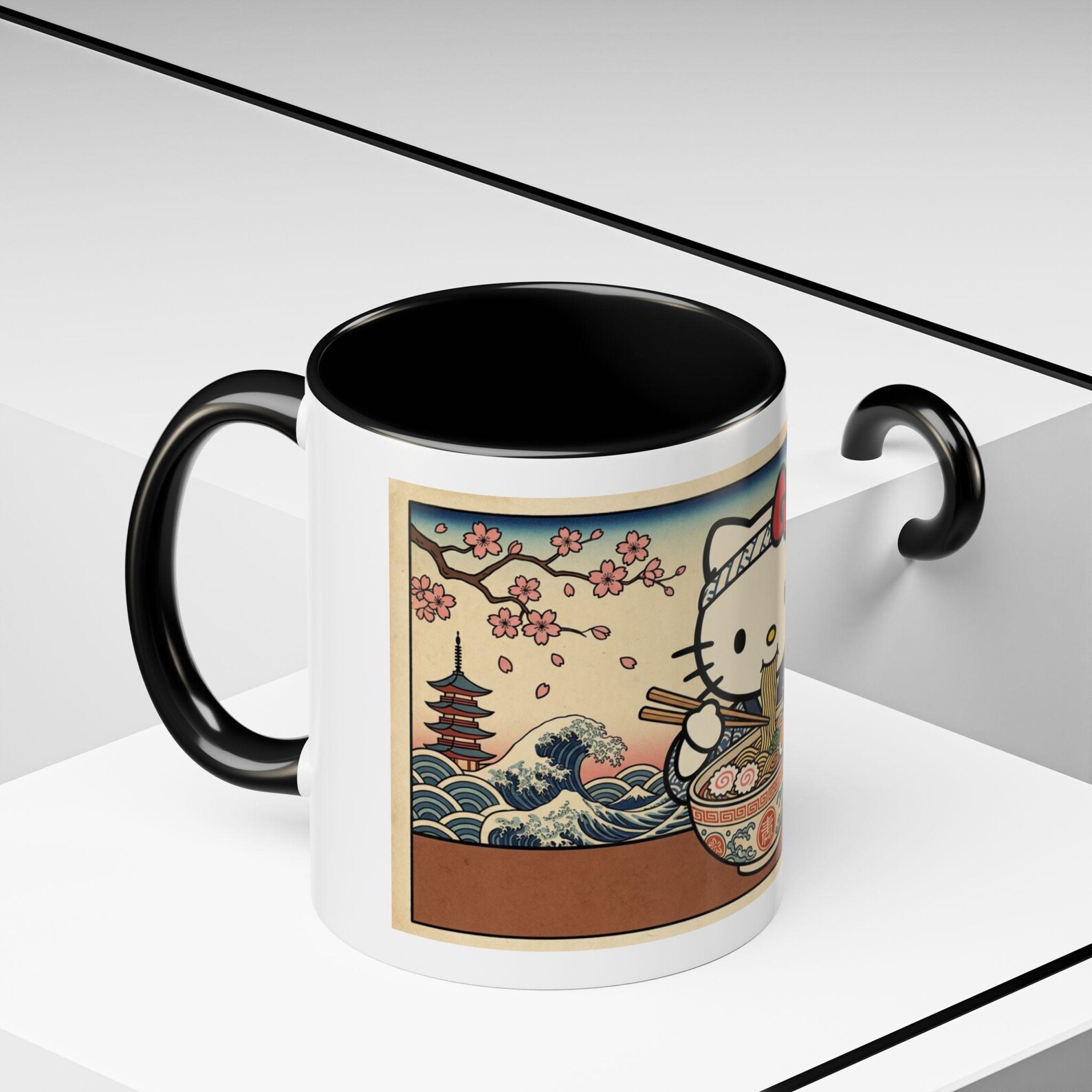 [Copy]Talavera Hello Kitty mug, Coffee cup, Mexican Talavera. 14oz P