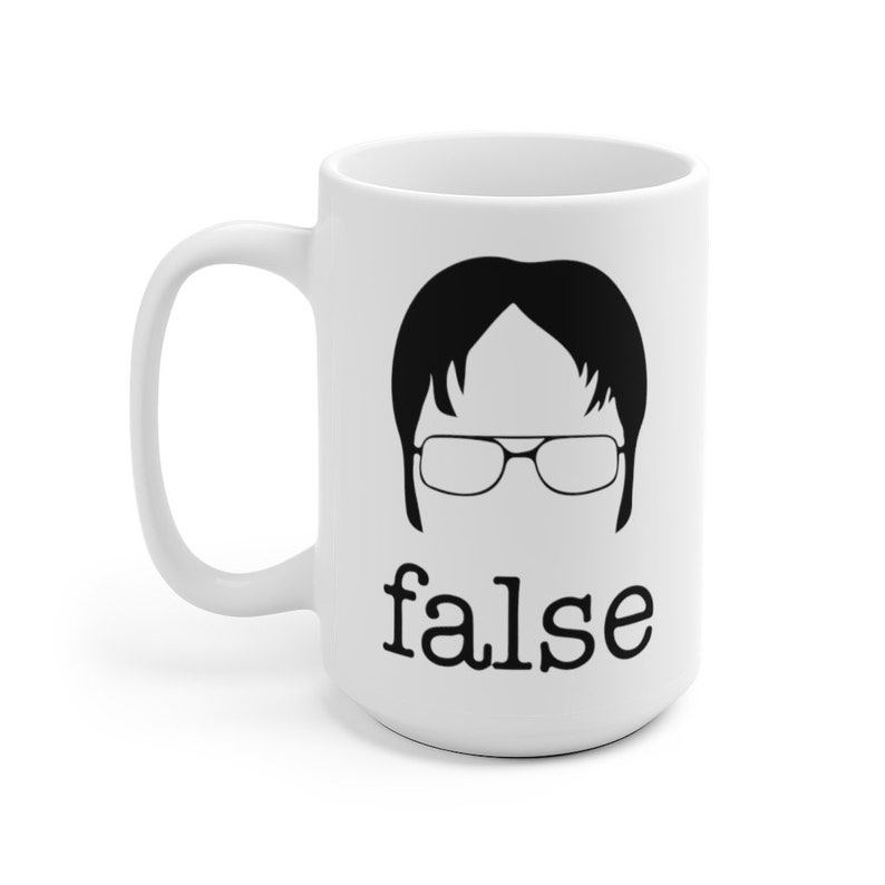 Dwight Schrute False Facts Coffee Mug