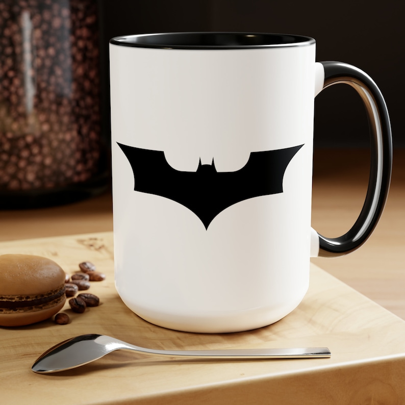 Bat Symbol Two Tone Coffee Mug