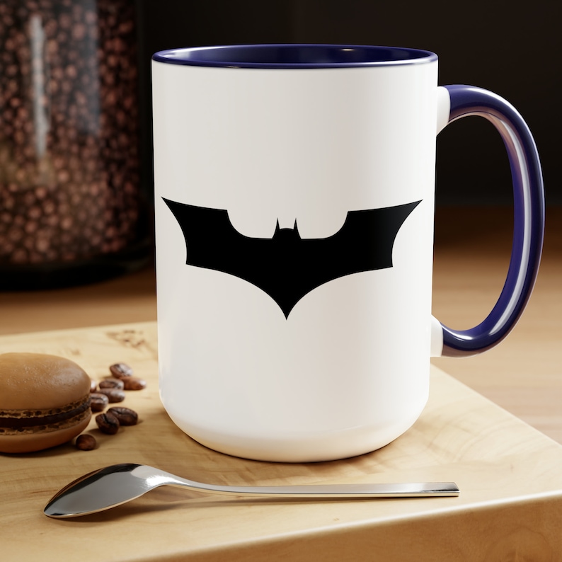 Bat Symbol Two Tone Coffee Mug