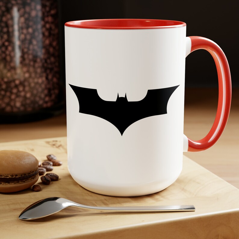 Bat Symbol Two Tone Coffee Mug