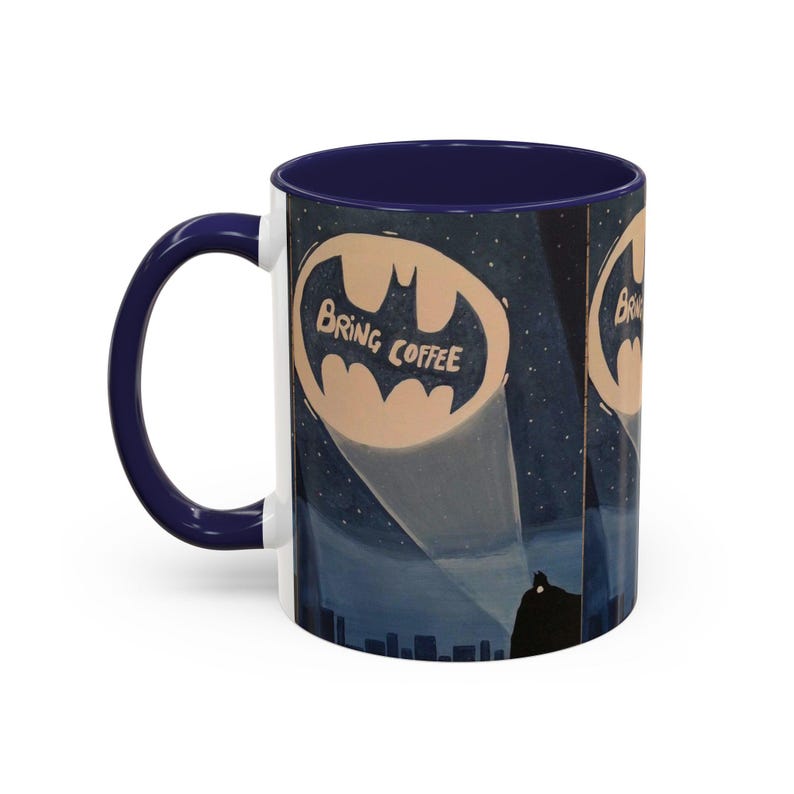 DC Batman Themed Ceramic Coffee Mug