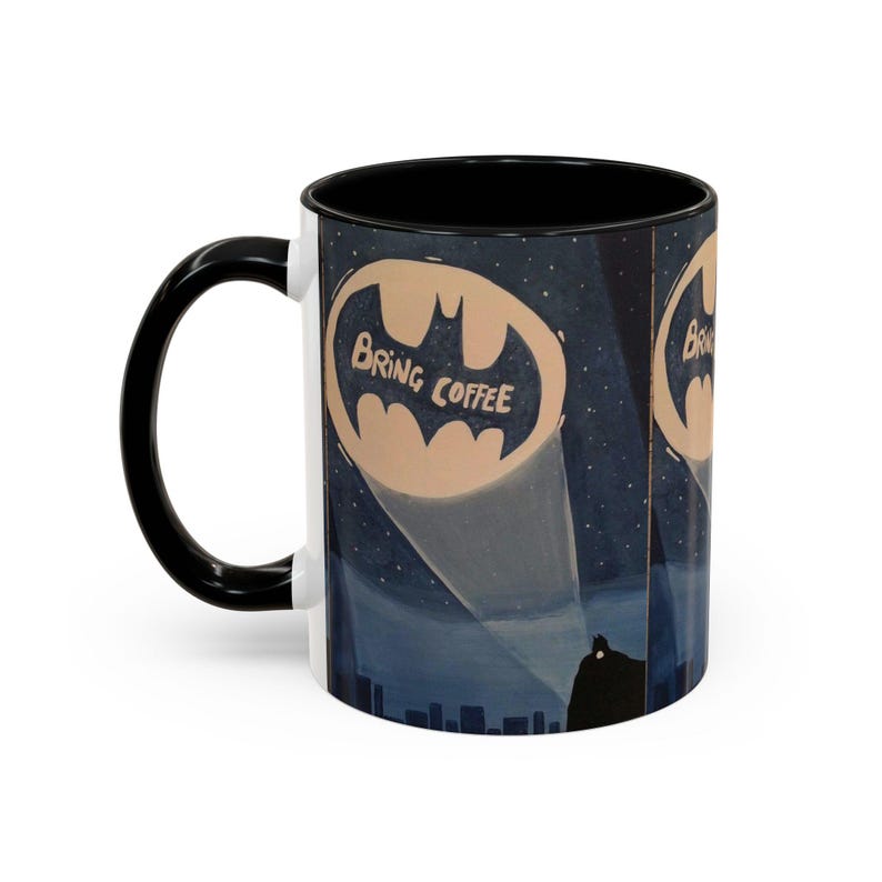 DC Batman Themed Ceramic Coffee Mug