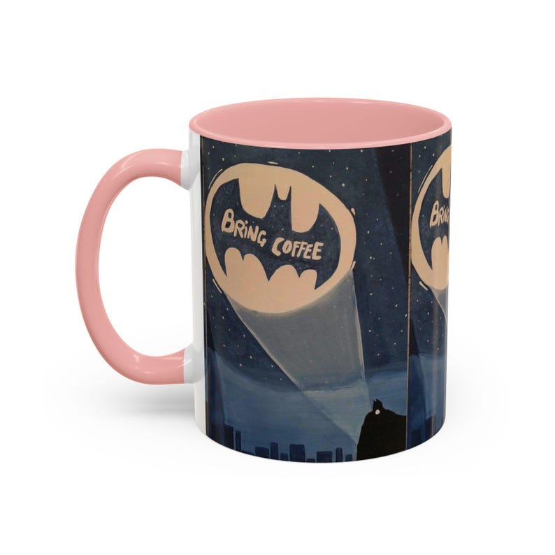DC Batman Themed Ceramic Coffee Mug