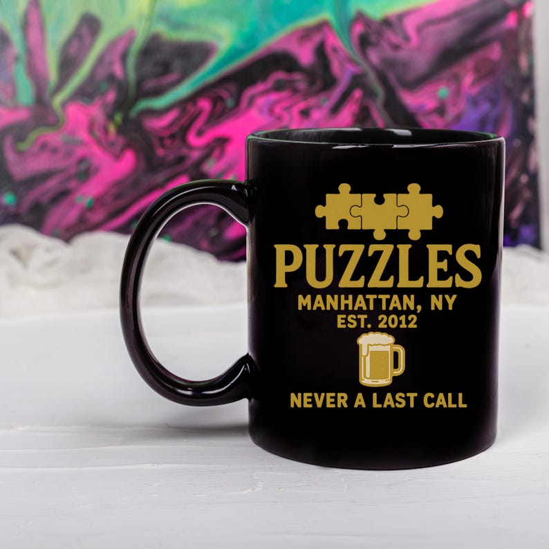 Puzzles Manhattan How I Met Your Mother Mug