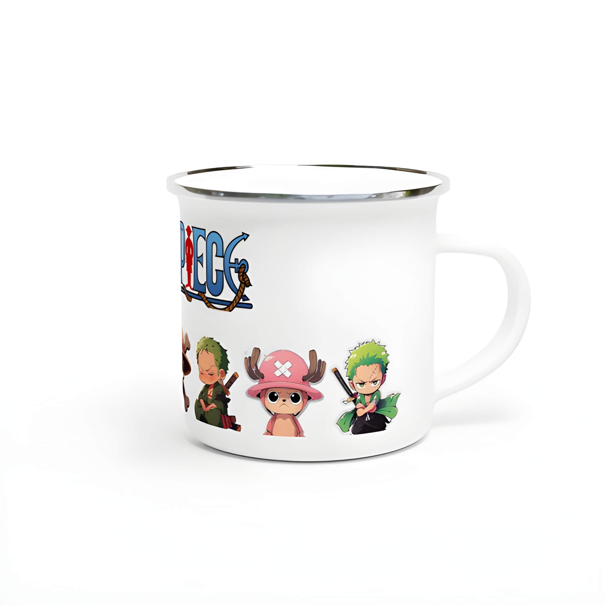 One Piece Enamel Mug - Perfect Gift for Anime Fans - 12oz Lightweight Camp Mug