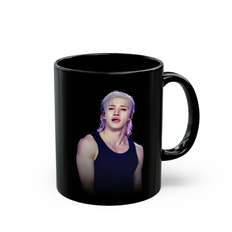 K Pop SKZ Bang Chan Waking Up Ceramic Mug