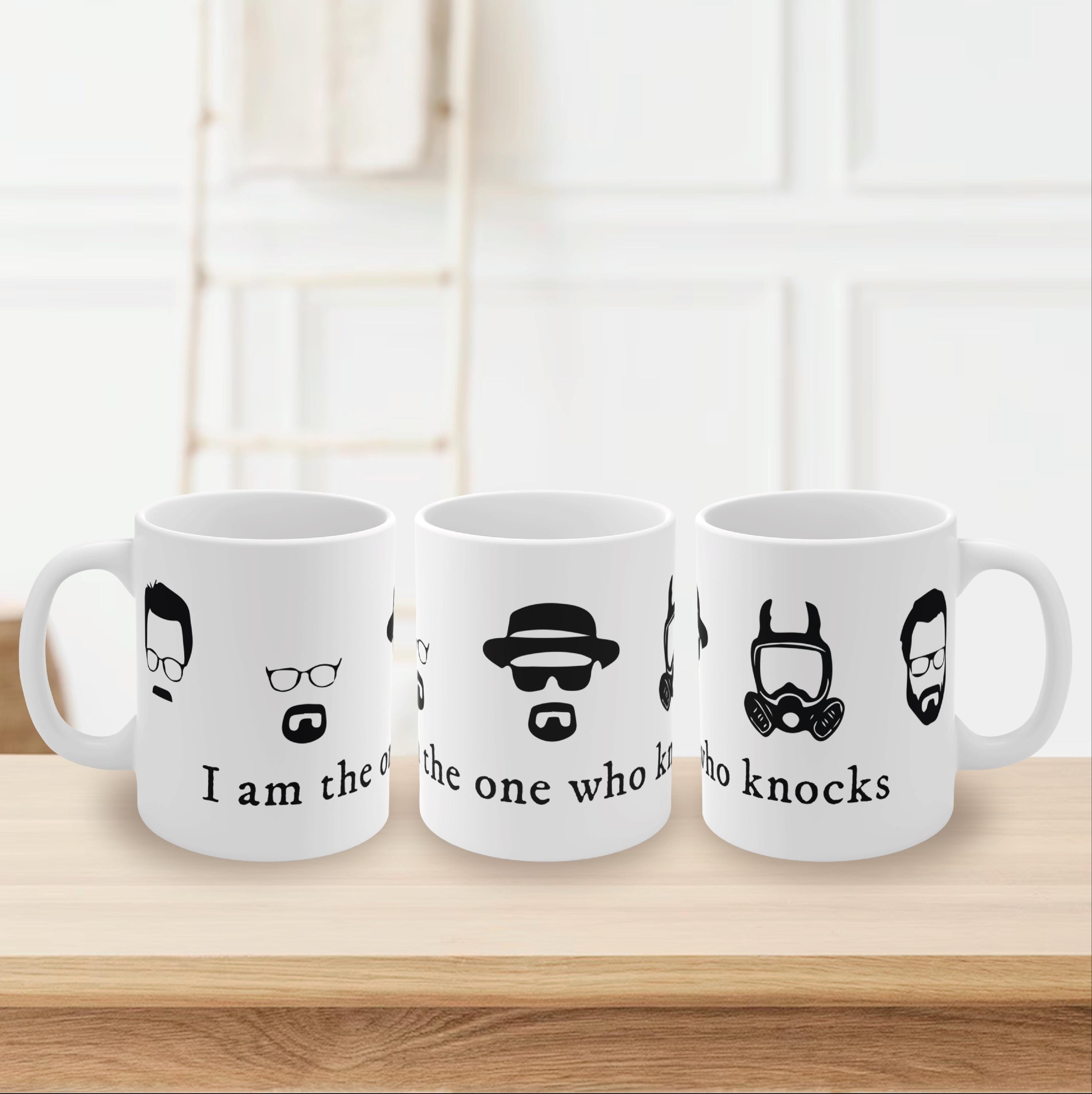 Walter White Evolution Character Coffee Mug