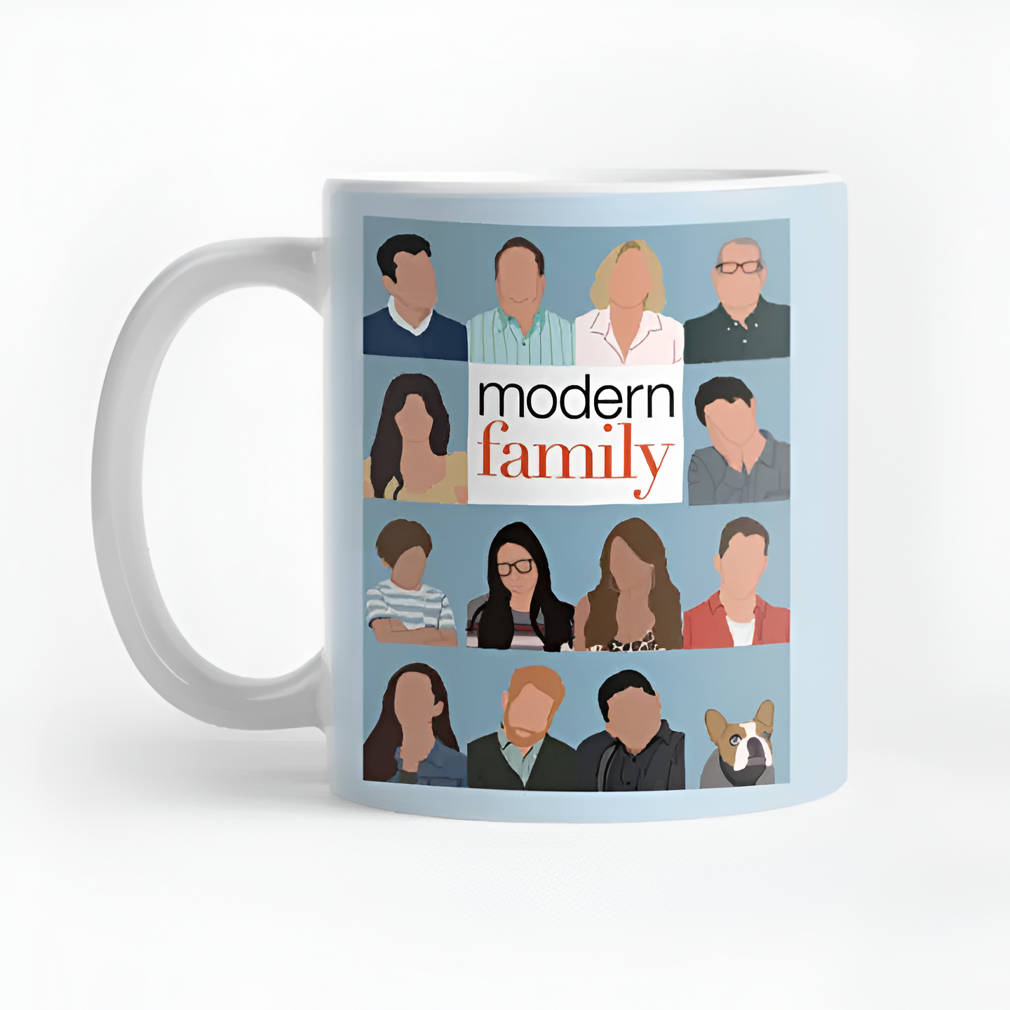 Modern Family Character Cast Ceramic Mug