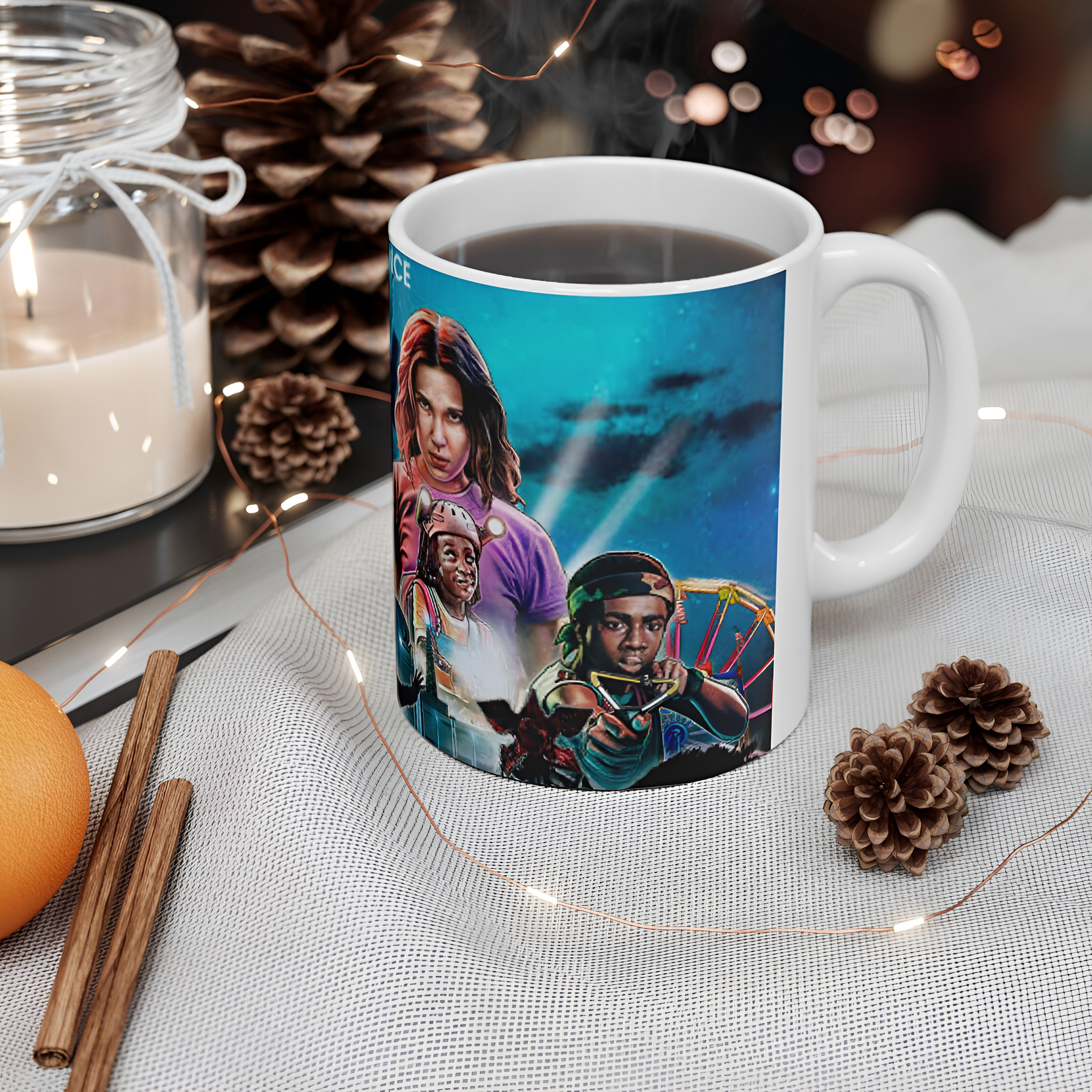 Stranger Things The Experience Themed Ceramic Mug
