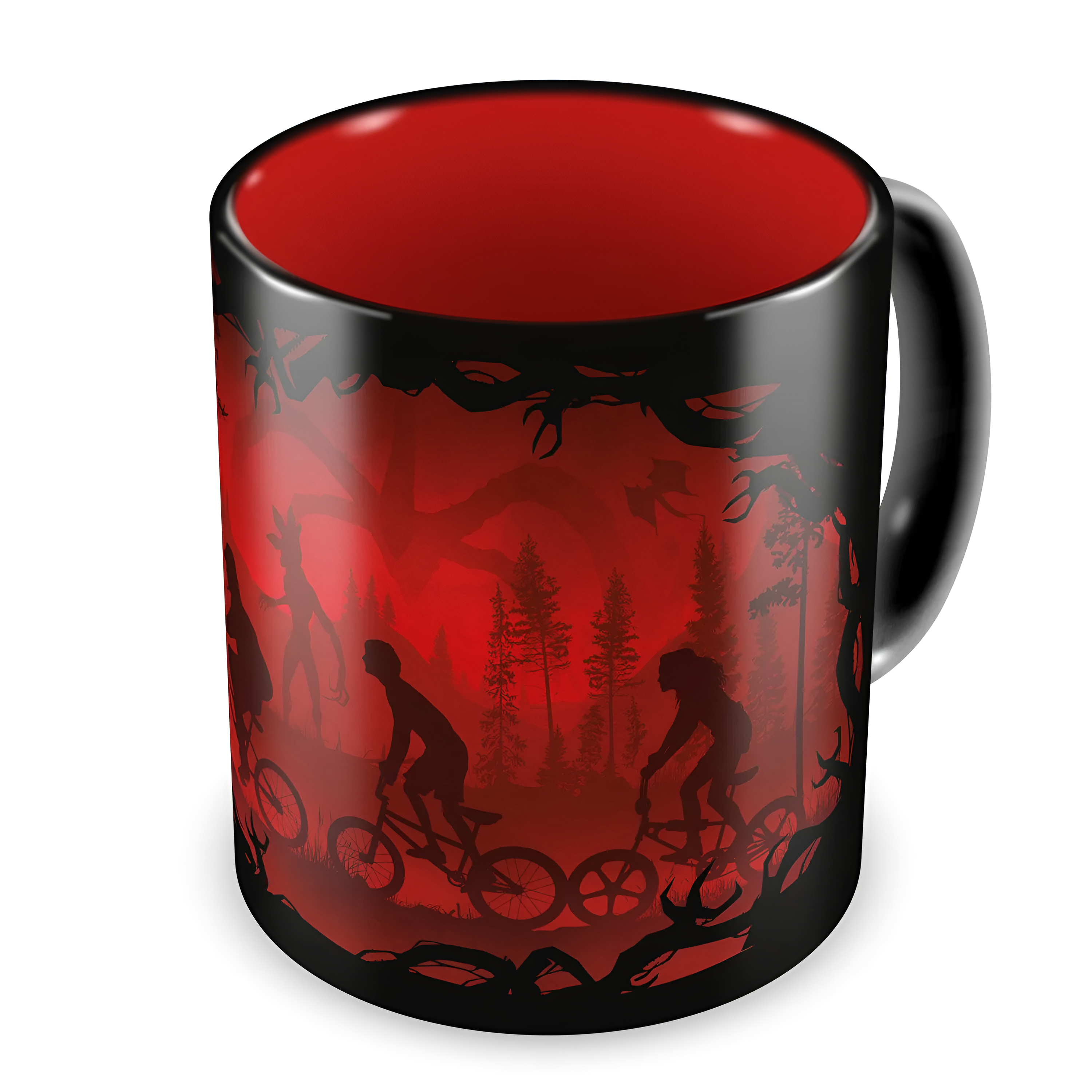 Stranger Things Heat Changing Ceramic Mug With Color Reveal Design