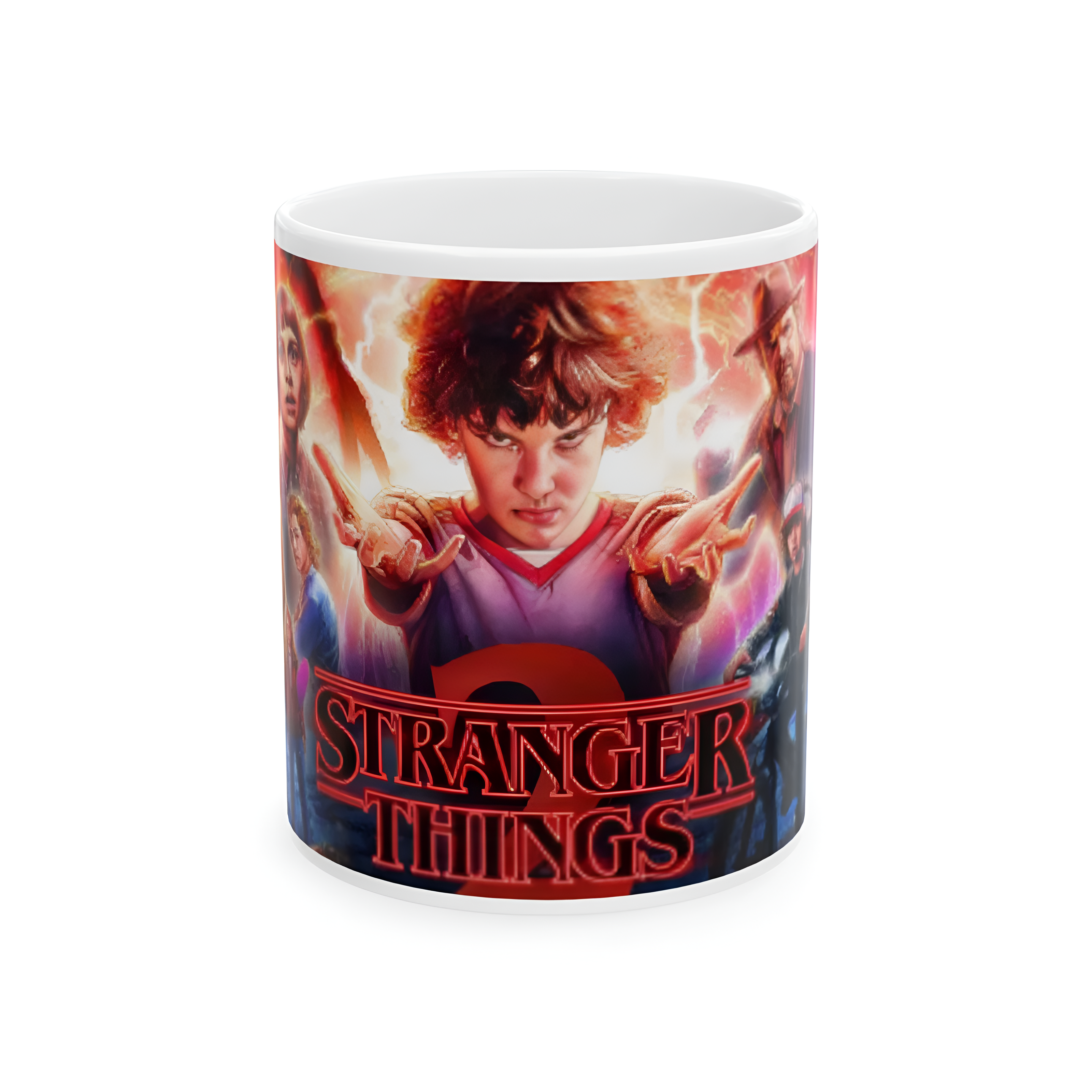 Stranger Things Season 2 Eleven Collage Ceramic Mug