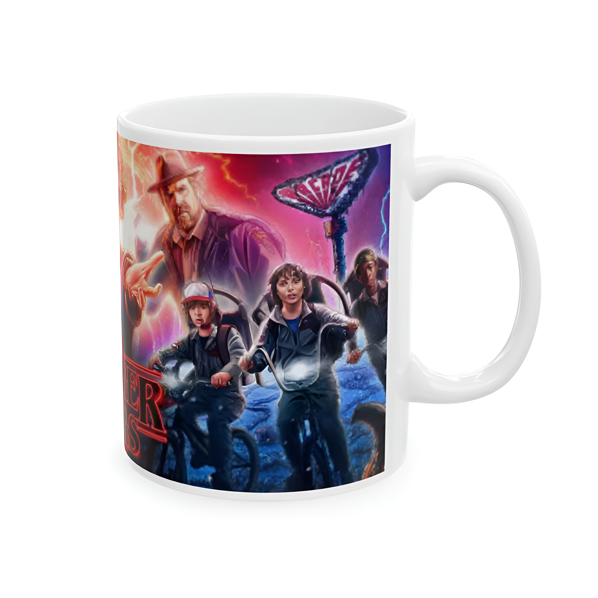 Stranger Things Season 2 Eleven Collage Ceramic Mug