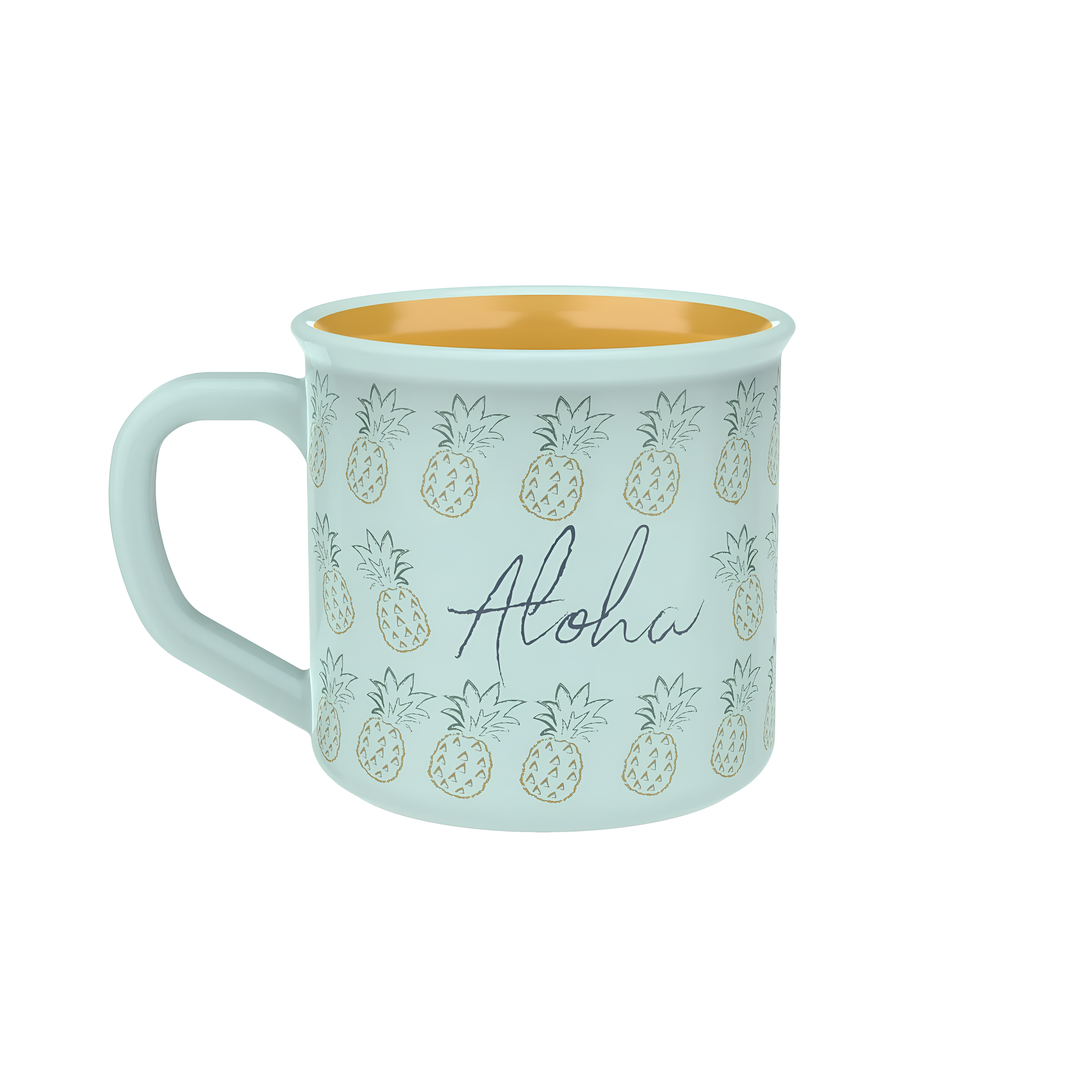 Stitch Harlow Mug With Artistic Campfire Design
