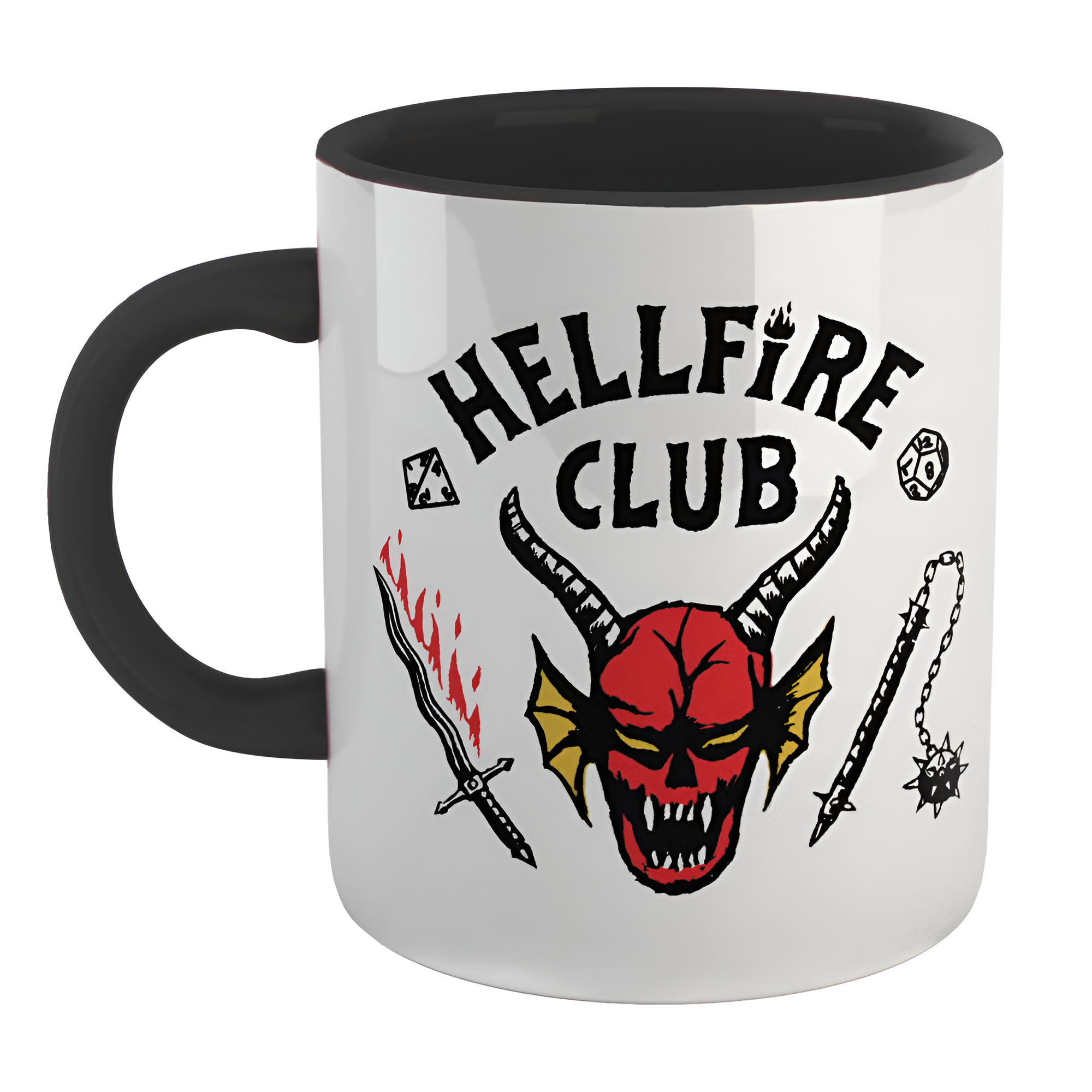 Stranger Things Hellfire Club Inspired Coffee Mug