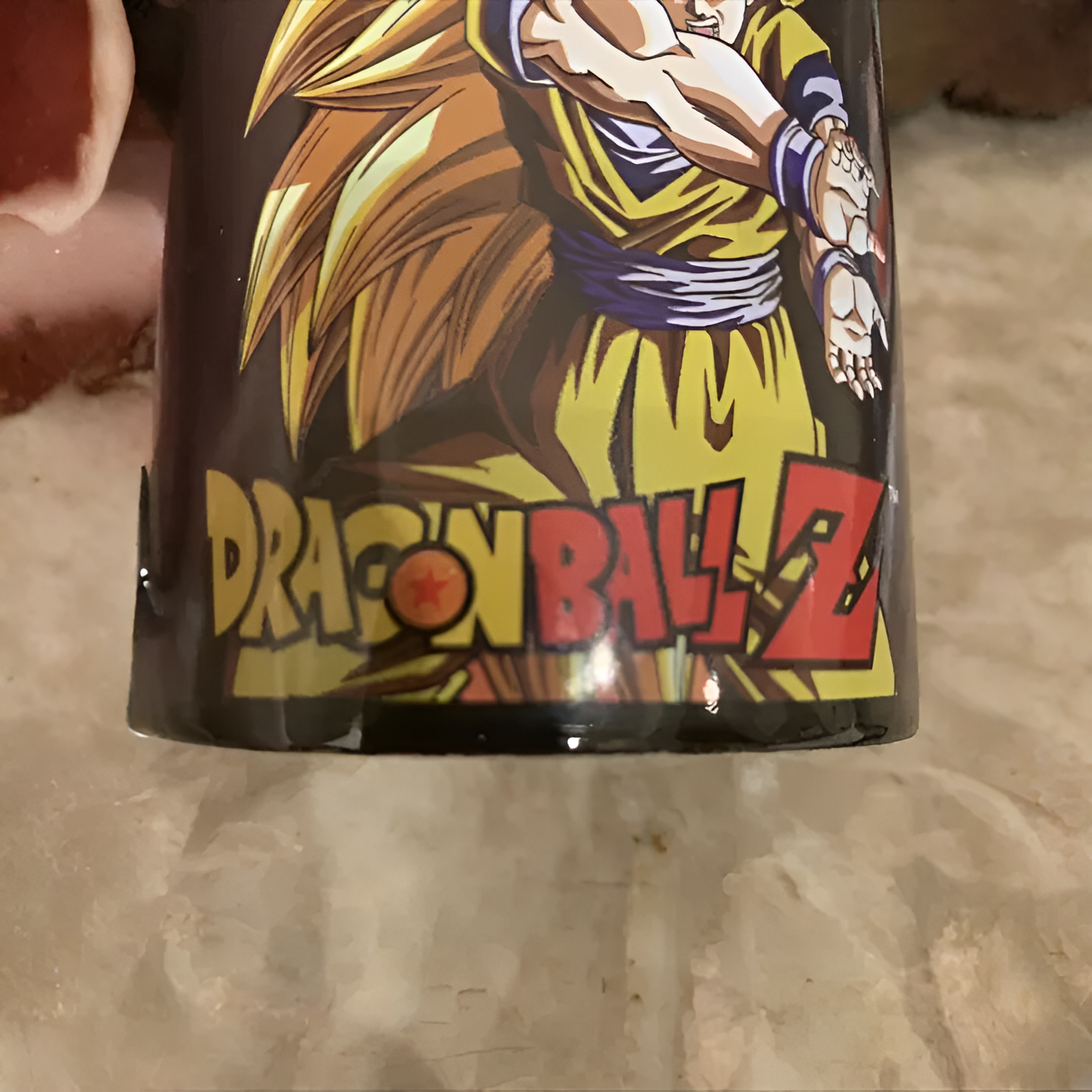 Dragonball Z Heat Reveal Ceramic Mug 3.75" Tall Surreal Entertainment 2016 EUC